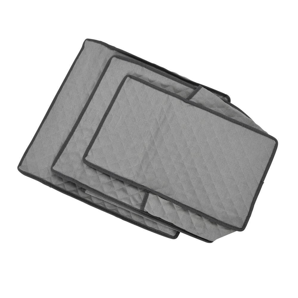 Household Essentials Canvas Serveware Storage Box