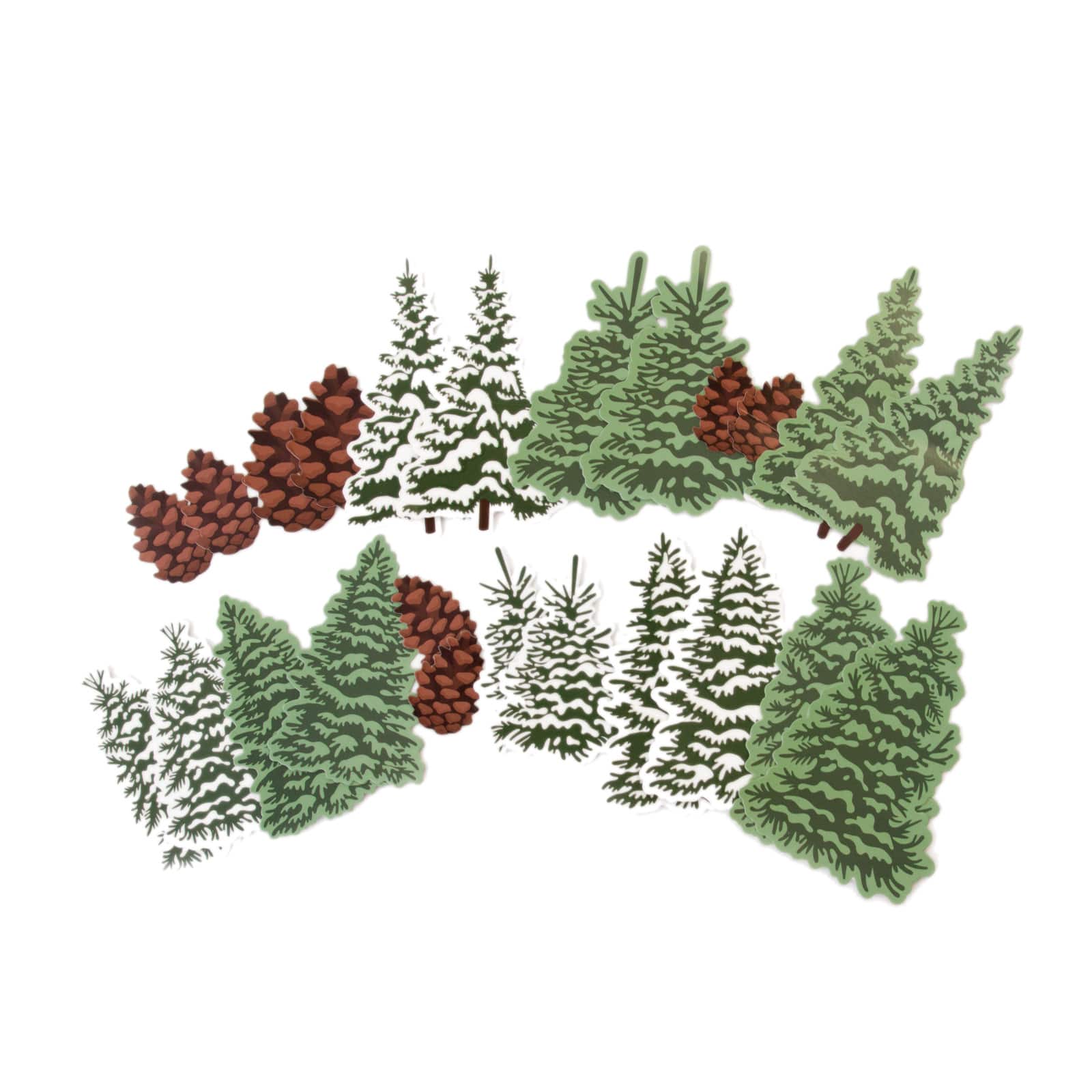 Pine Tree Die Cut Stickers by Recollections™