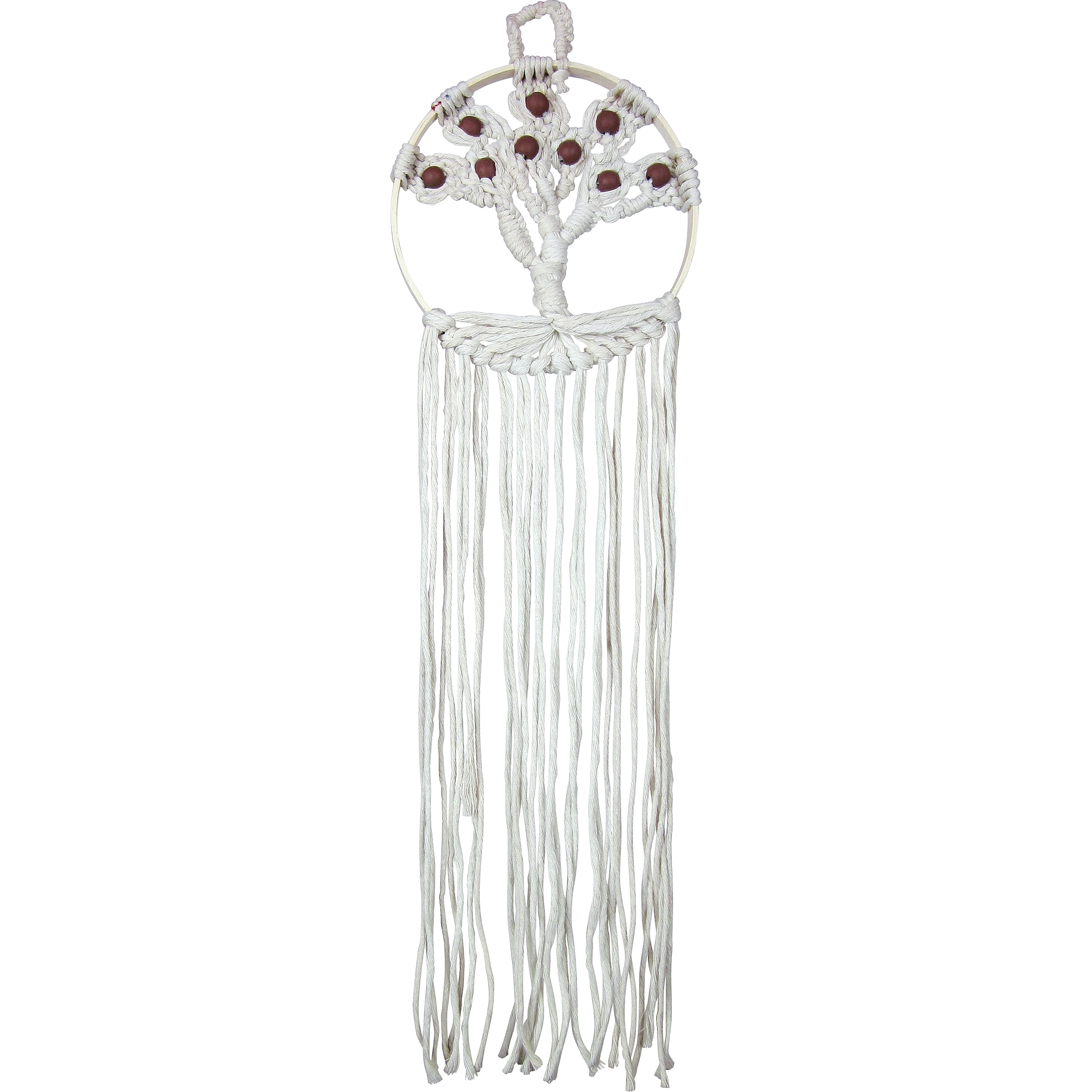 Design Works™ Zenbroidery™ Tree of Life Macramé Wall Hanging Kit