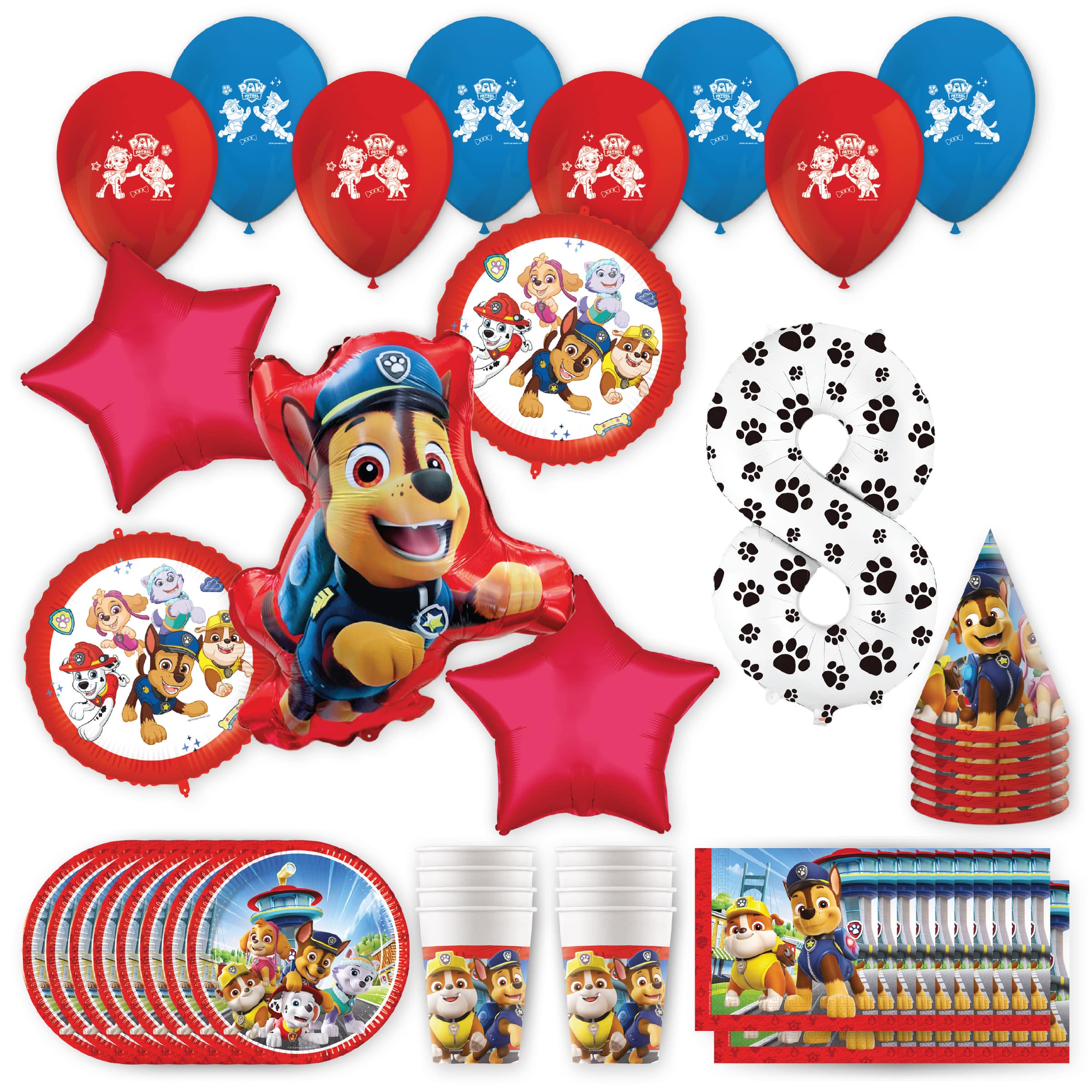 PAW Patrol™ Birthday Party Kit with Number