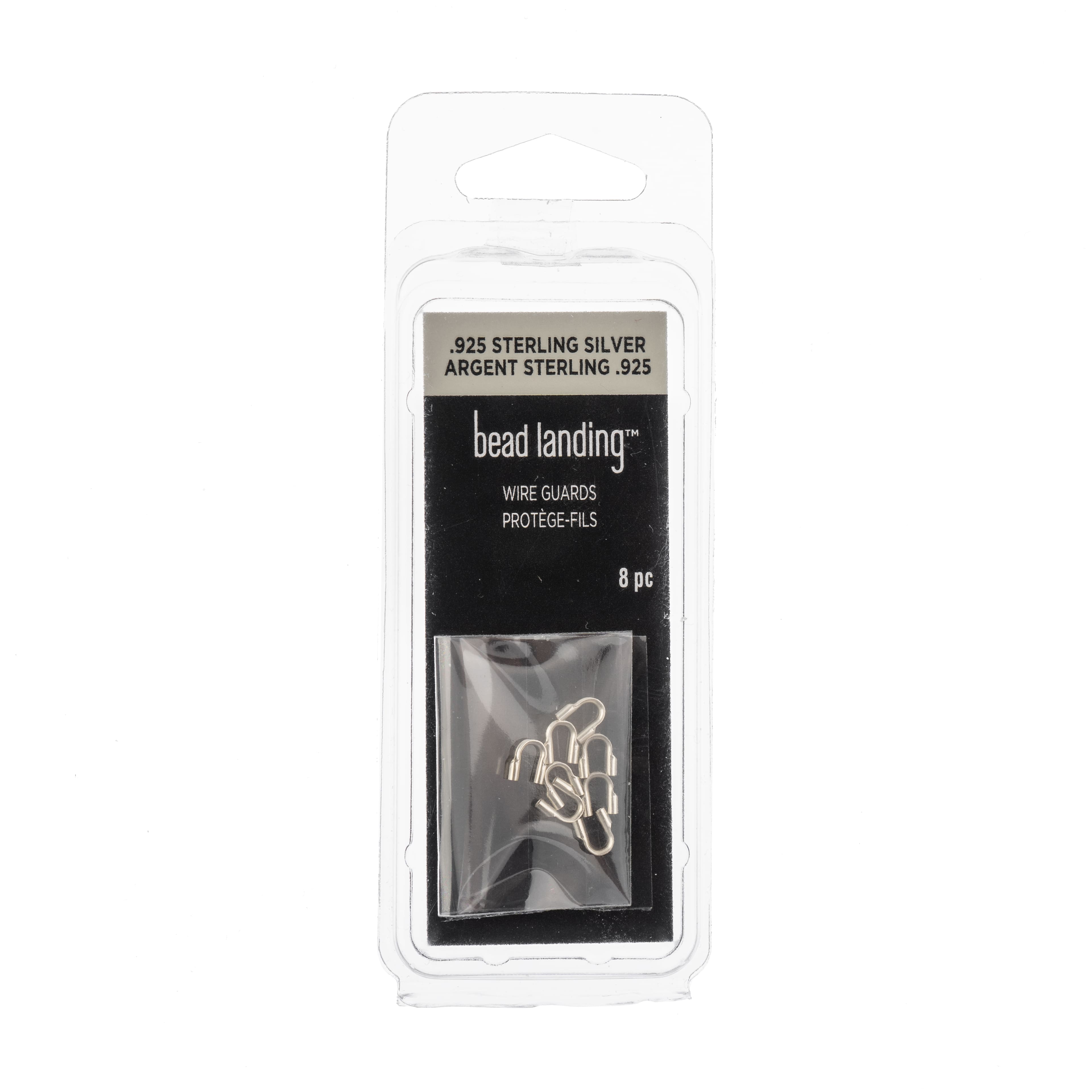 6 Packs: 8 ct. (48 total) 0.031'' Sterling Silver Wire Guards by Bead Landing™