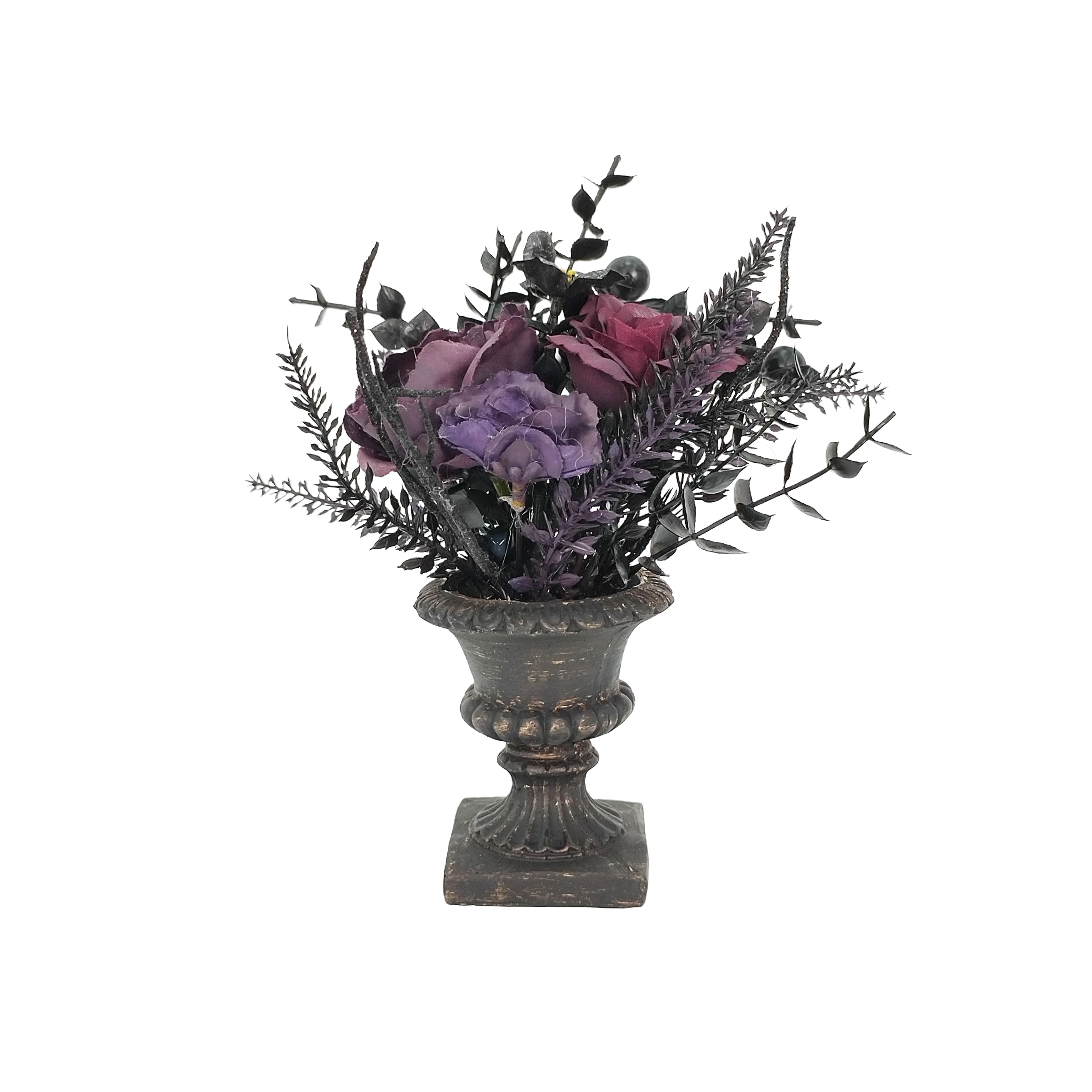 7.5" Halloween Foliage Arrangement in Urn by Ashland