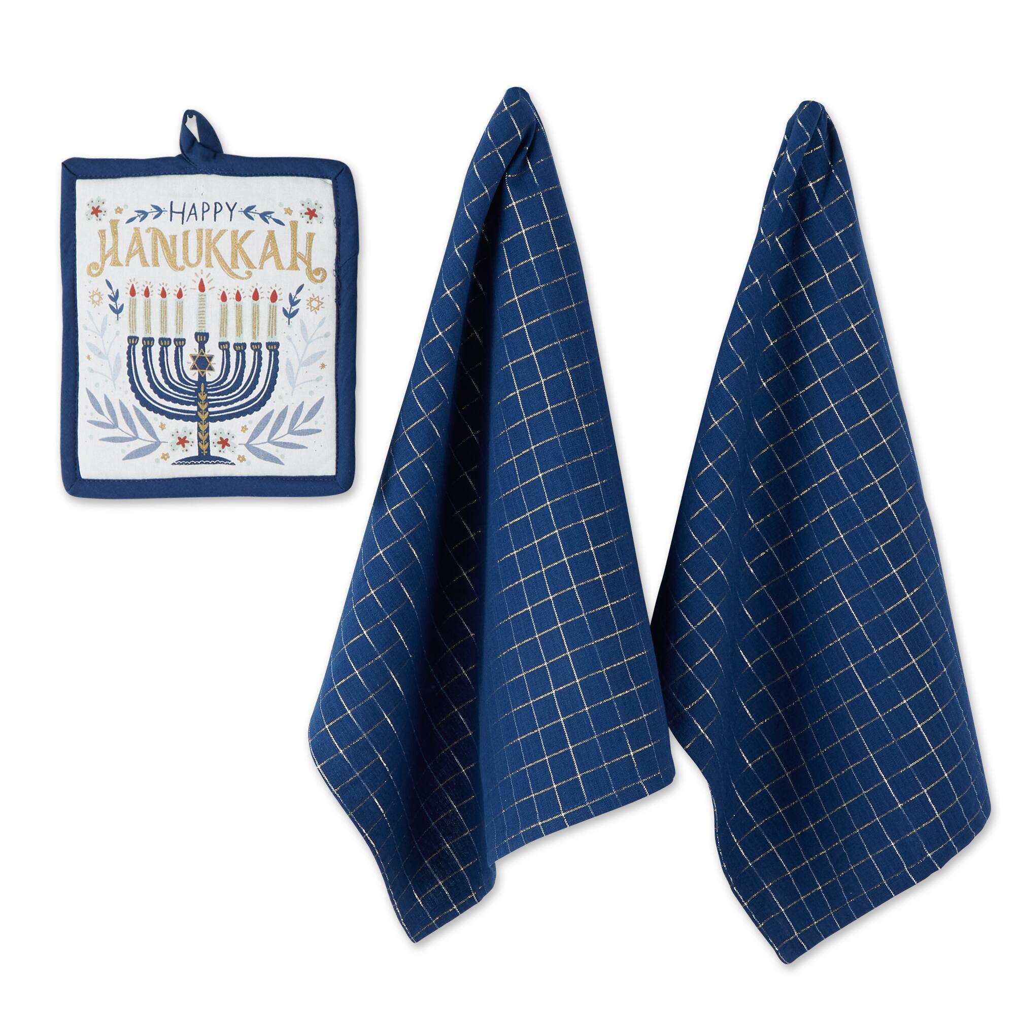 DII® Hanukkah Potholder Gift Set