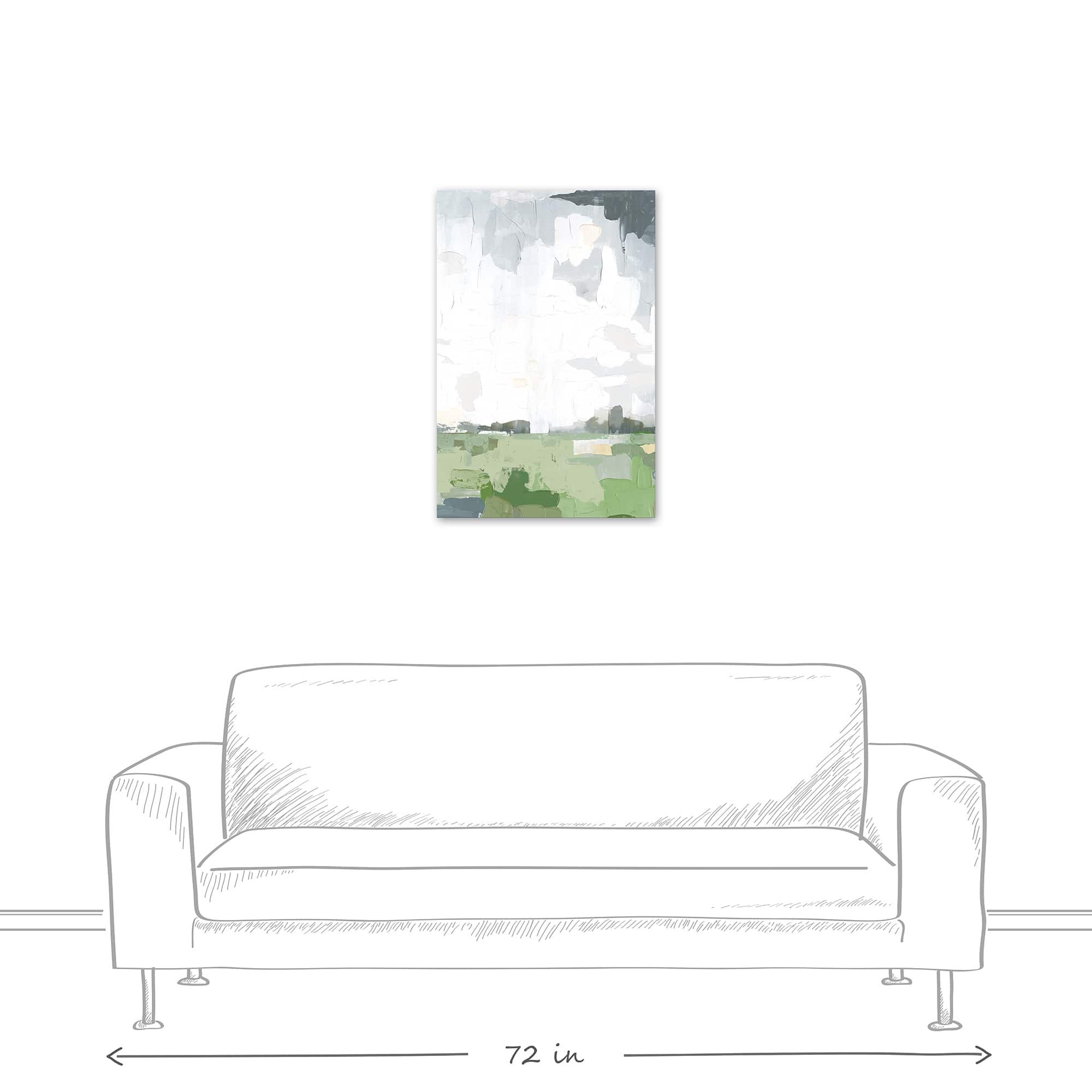 Abstract Landscape Canvas Wall Art