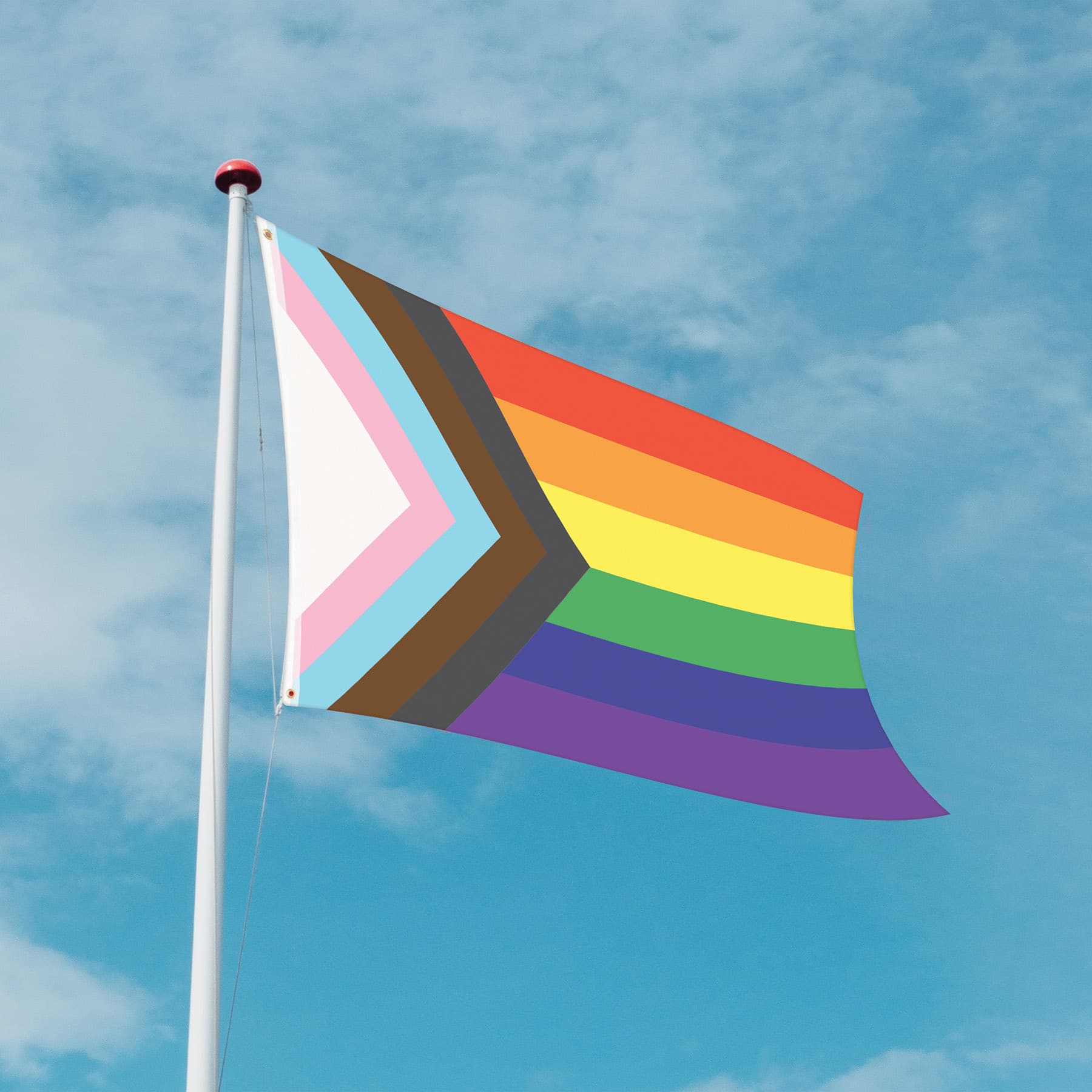 Beistle 3ft. x 5ft. Fabric Pride Flag with Grommets