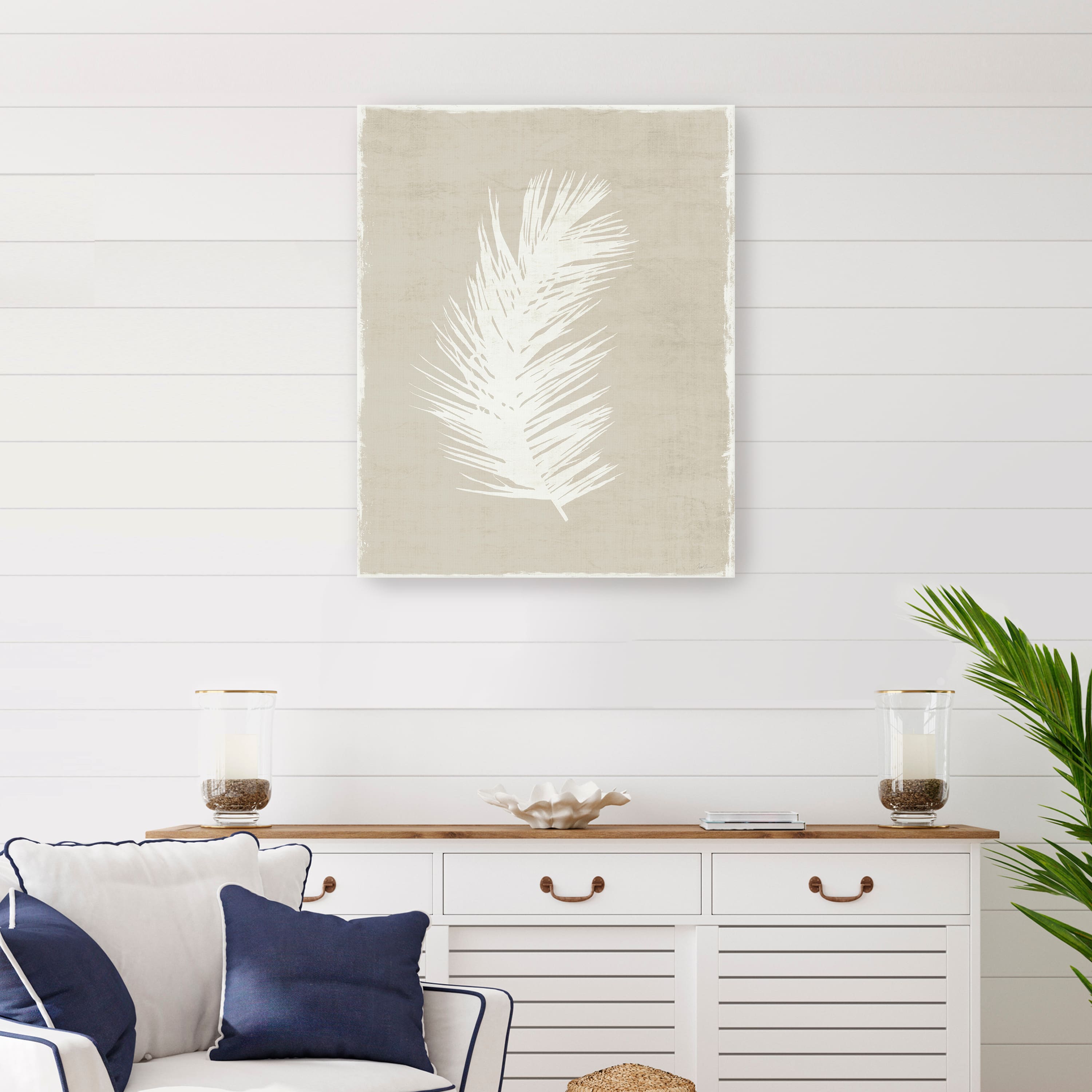 Palm Oasis I Canvas Giclee
