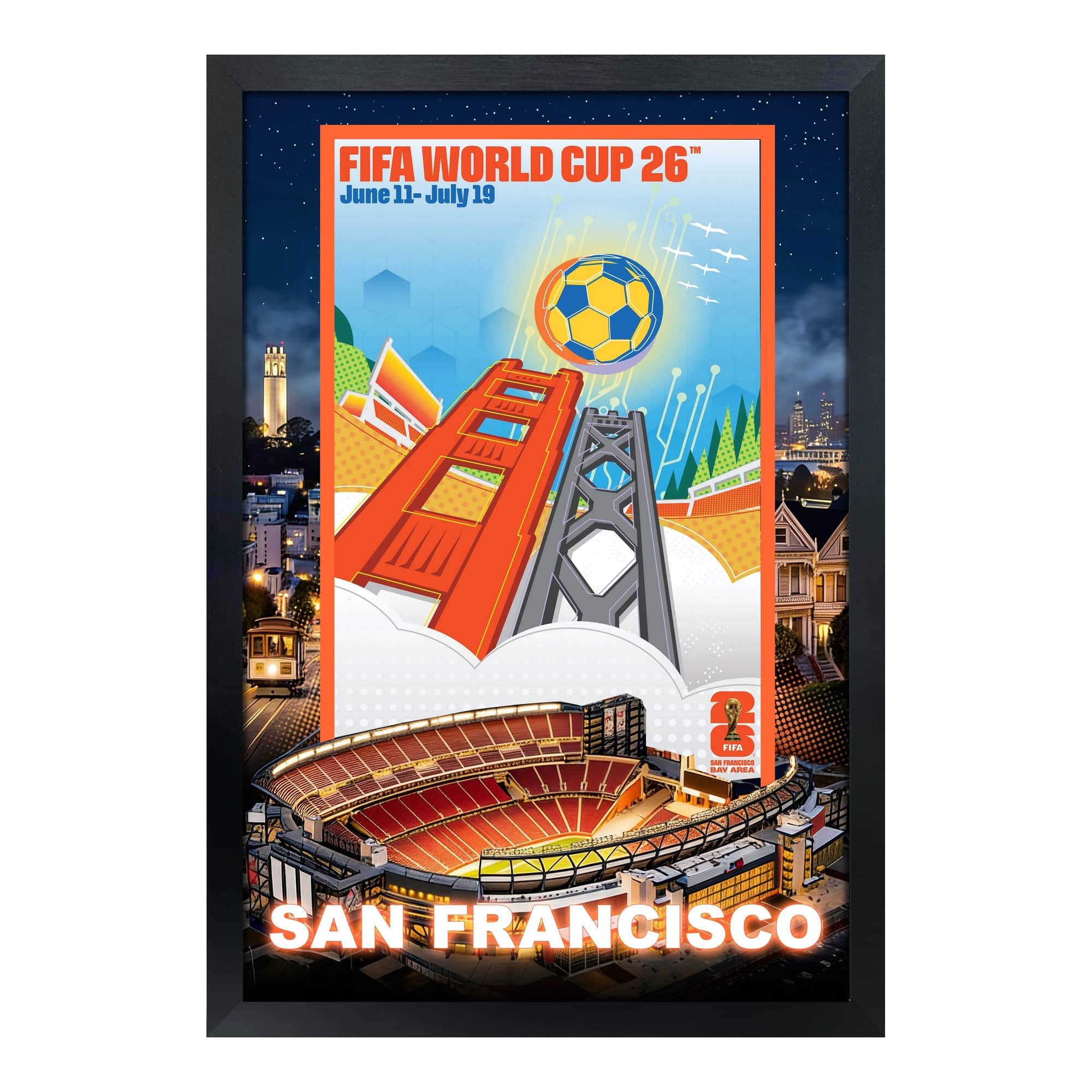 FIFA World Cup 2026 San Francisco記念品 19.5