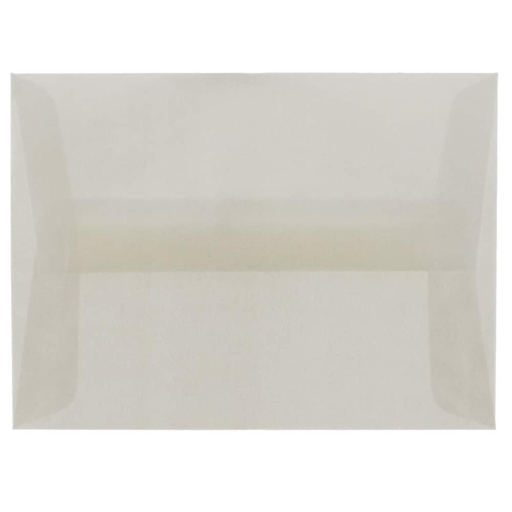 JAM Paper A1 Translucent Vellum Invitation Envelopes, 25ct.