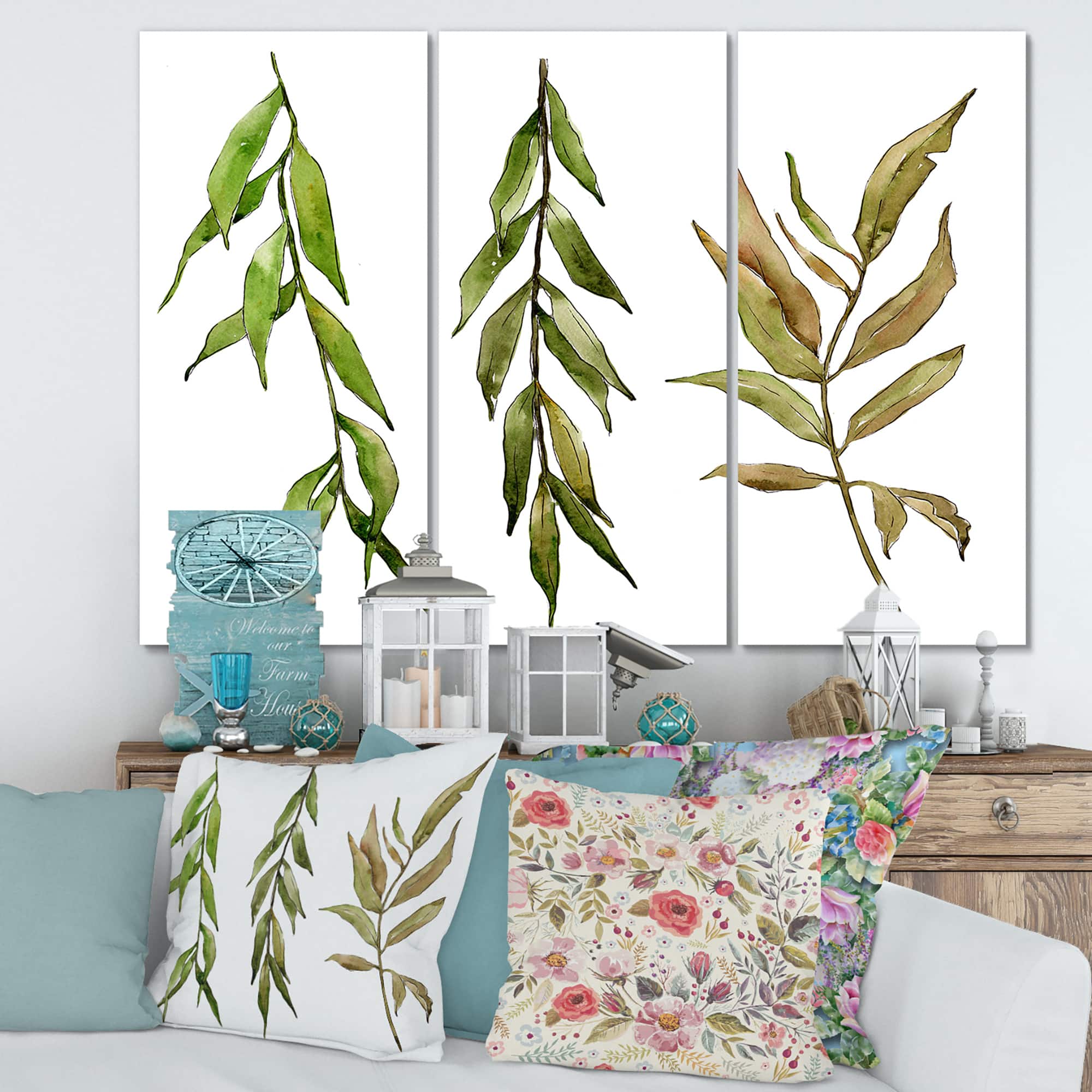 Designart - Three Willow Branches