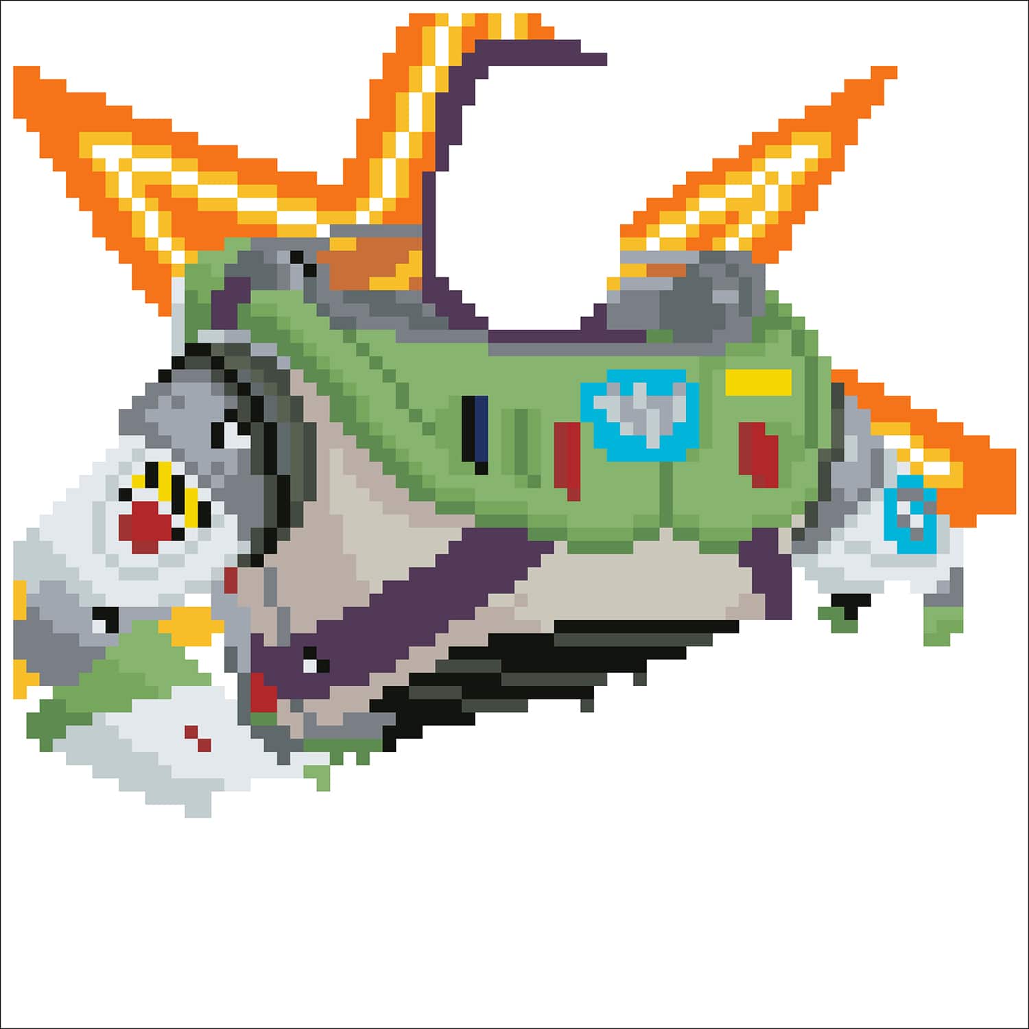 Camelot® Dots Toy Story Buzz To Infinity & Beyond Diamond Painting Kit