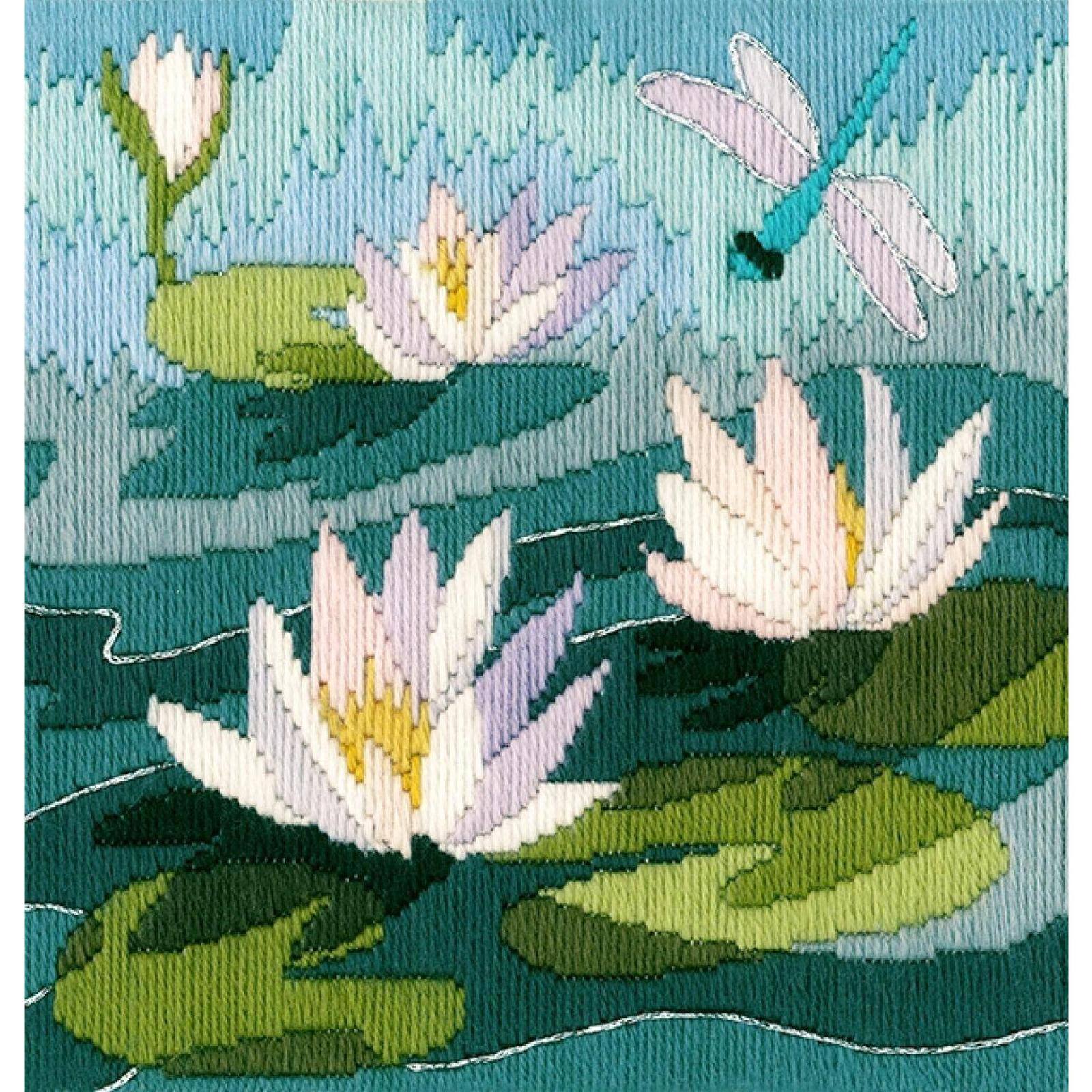 Bothy Threads Water Lilies Long Stich kit
