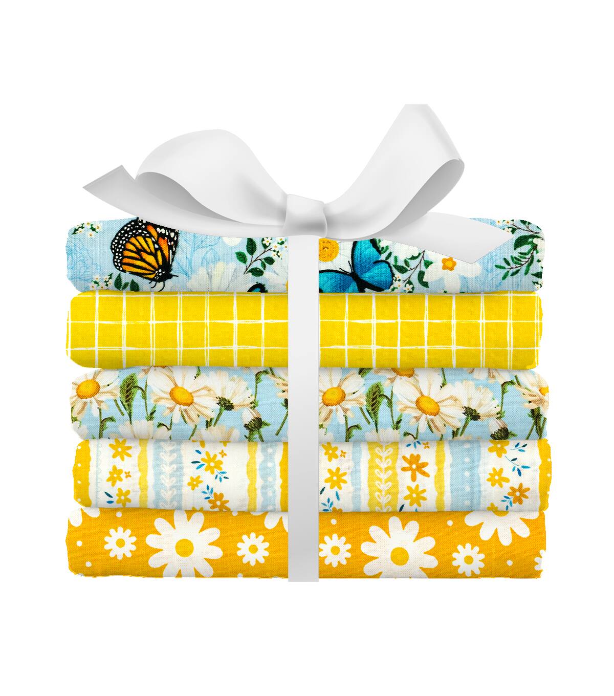 SINGER Daisy Daydream 100% Cotton 5 Piece Bundle
