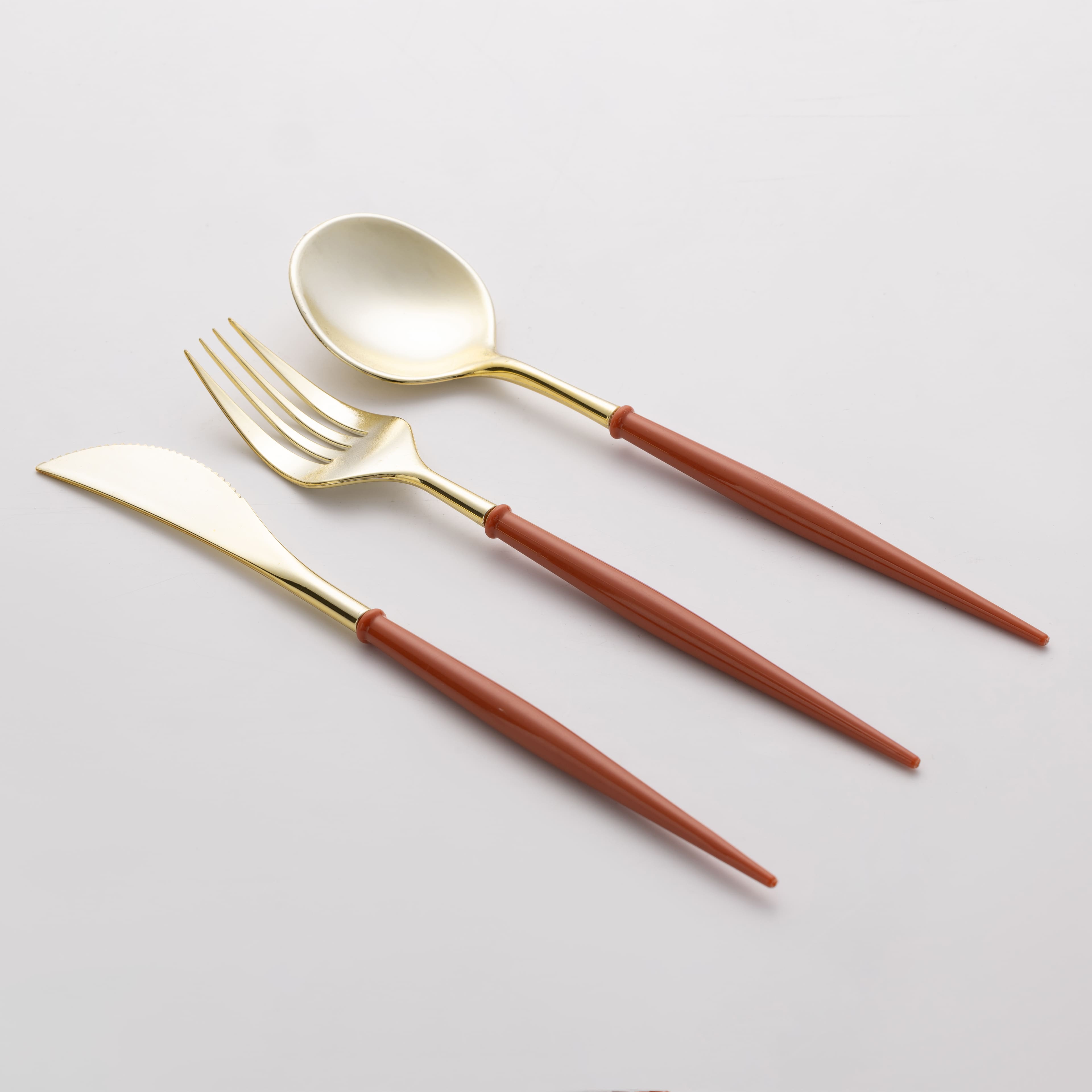 Thanksgiving Brown Cutlery, 40ct. by Celebrate It™