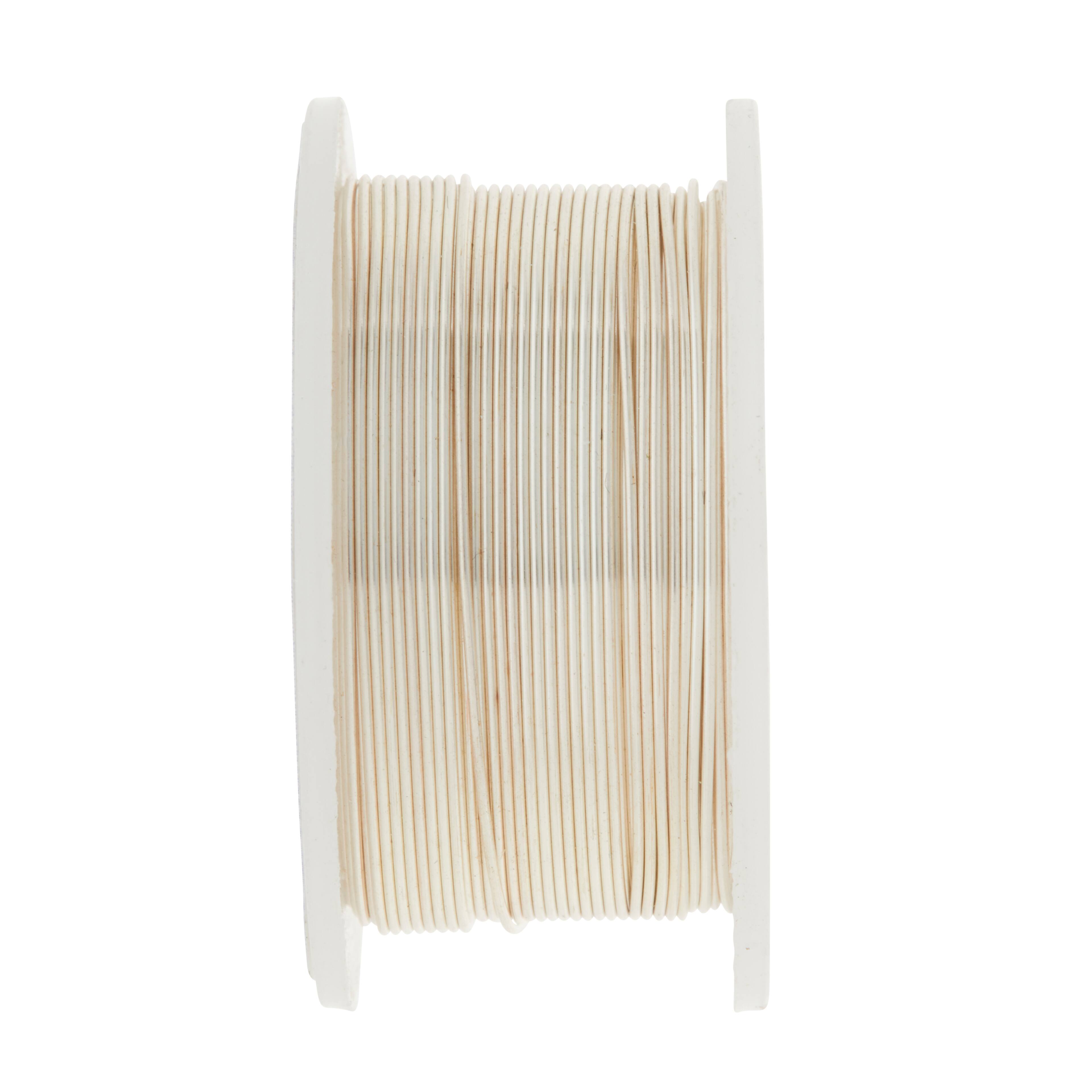 8 Pack: Artistic Wire® Silver Plated, 24 Gauge