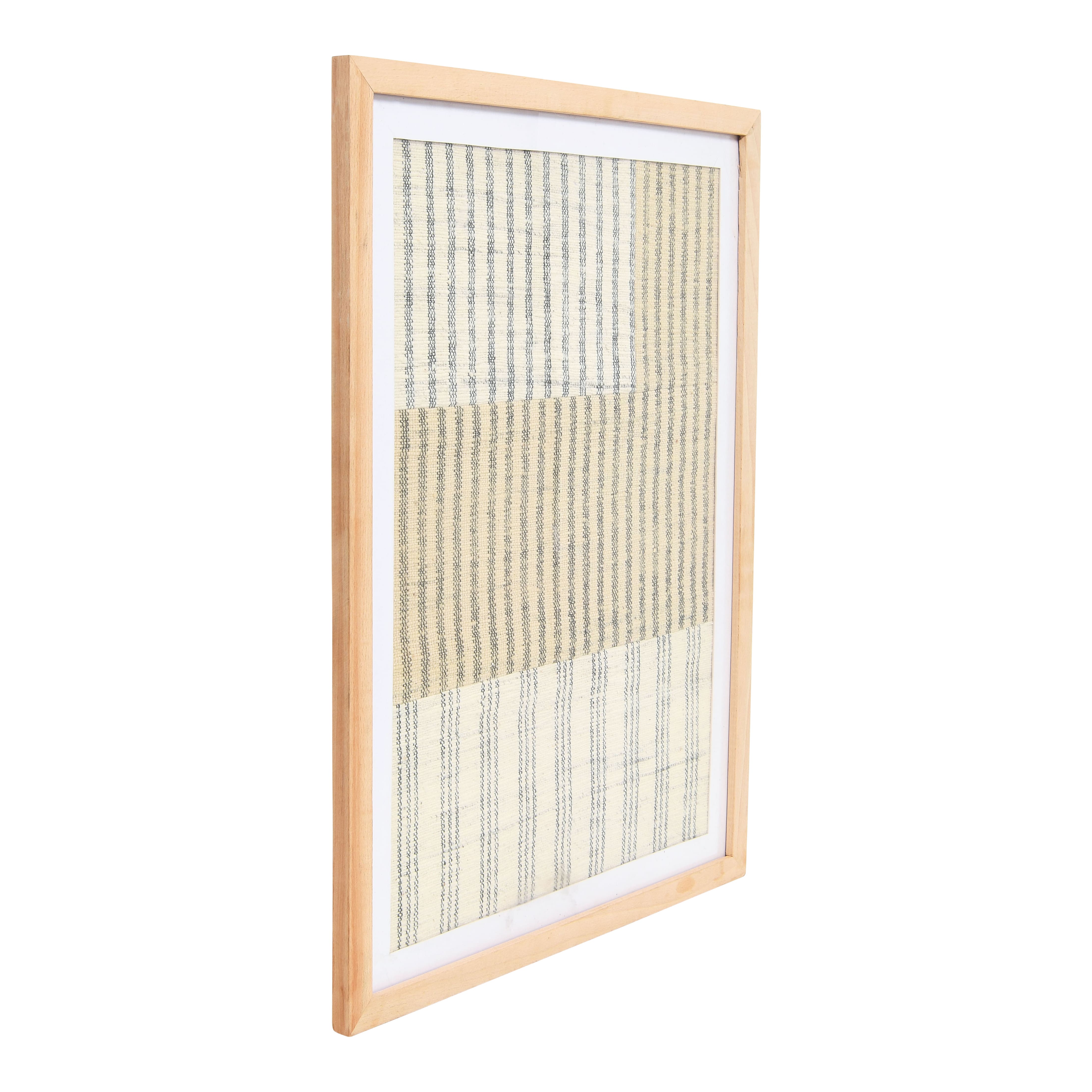 Hello Honey® Framed Bohemian Handwoven Cotton Wall Art