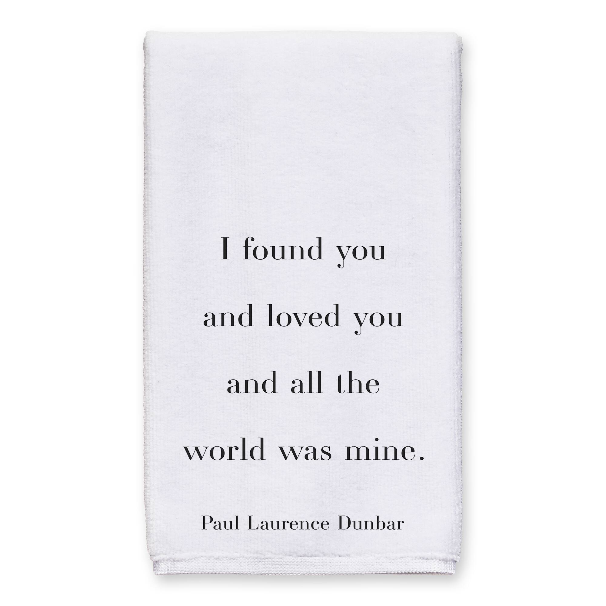 All the World Was Mine 16" x 25" Towel Set