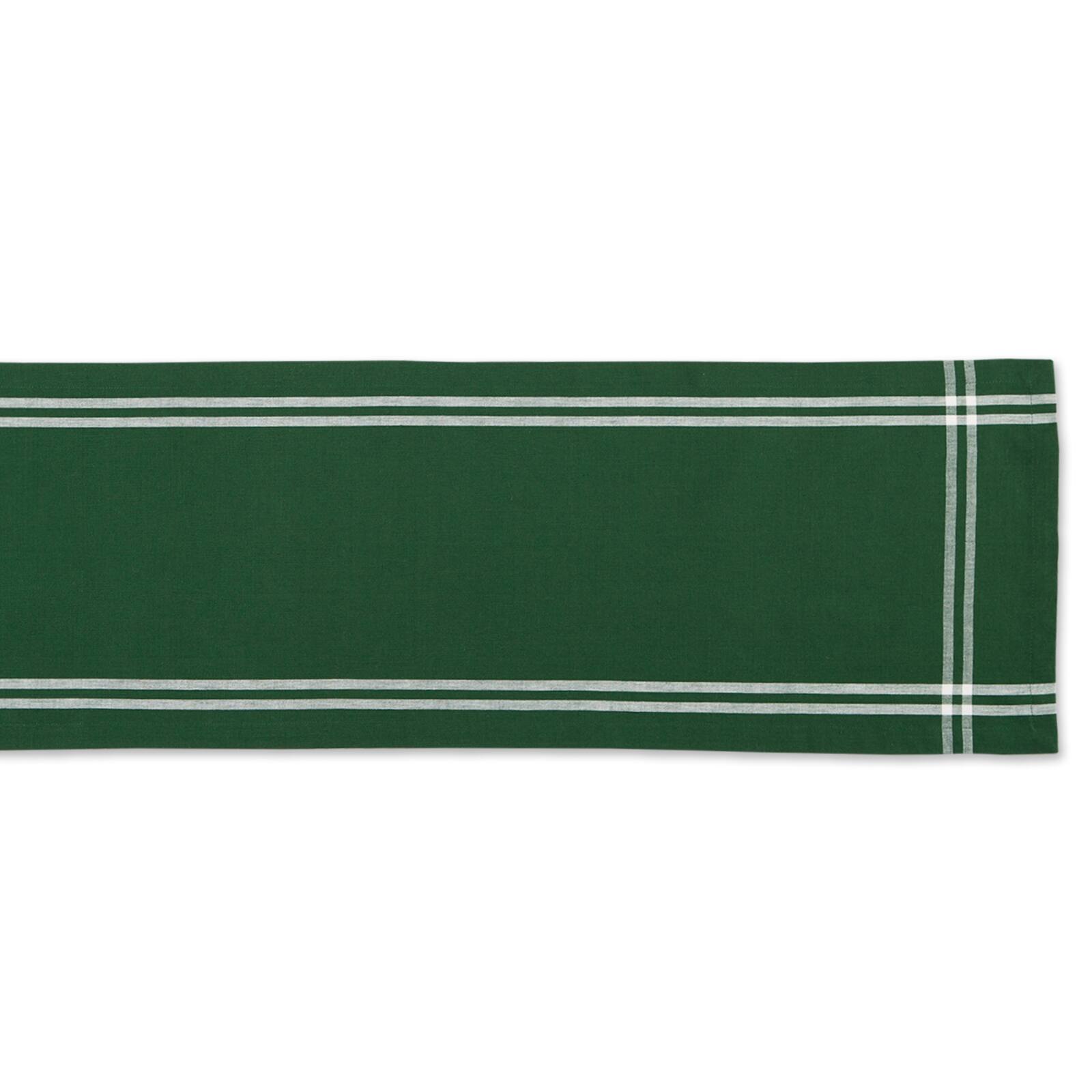 Balsam Border Stripe Table Runner, 14" x 72" 
