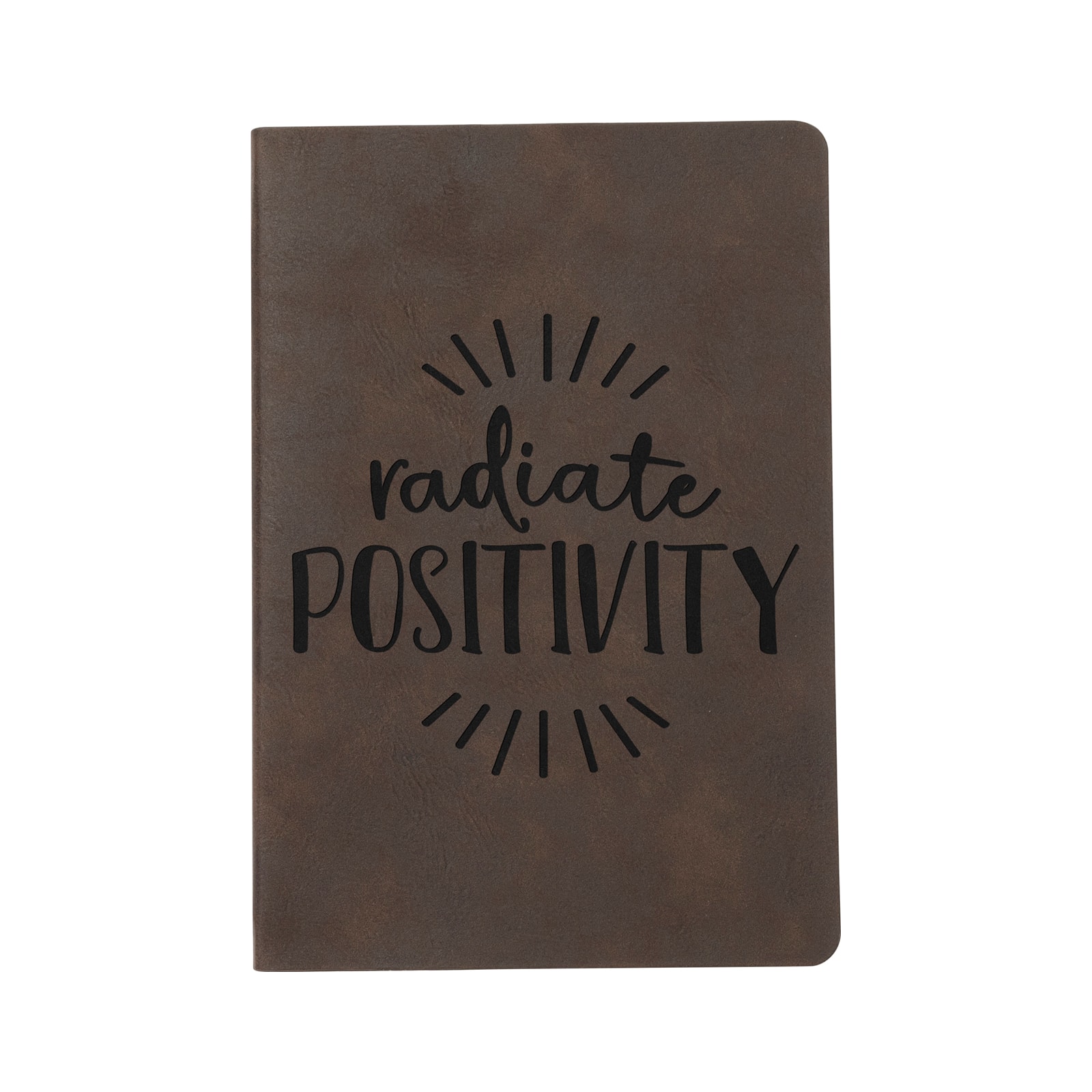 Craft Express Brown Engraving Faux Leather Notebooks, 2ct.