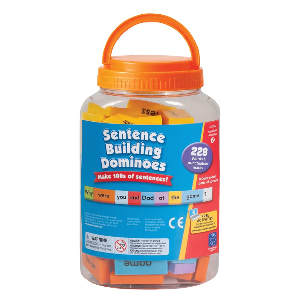 Educational Insights Sentence Building Dominoes