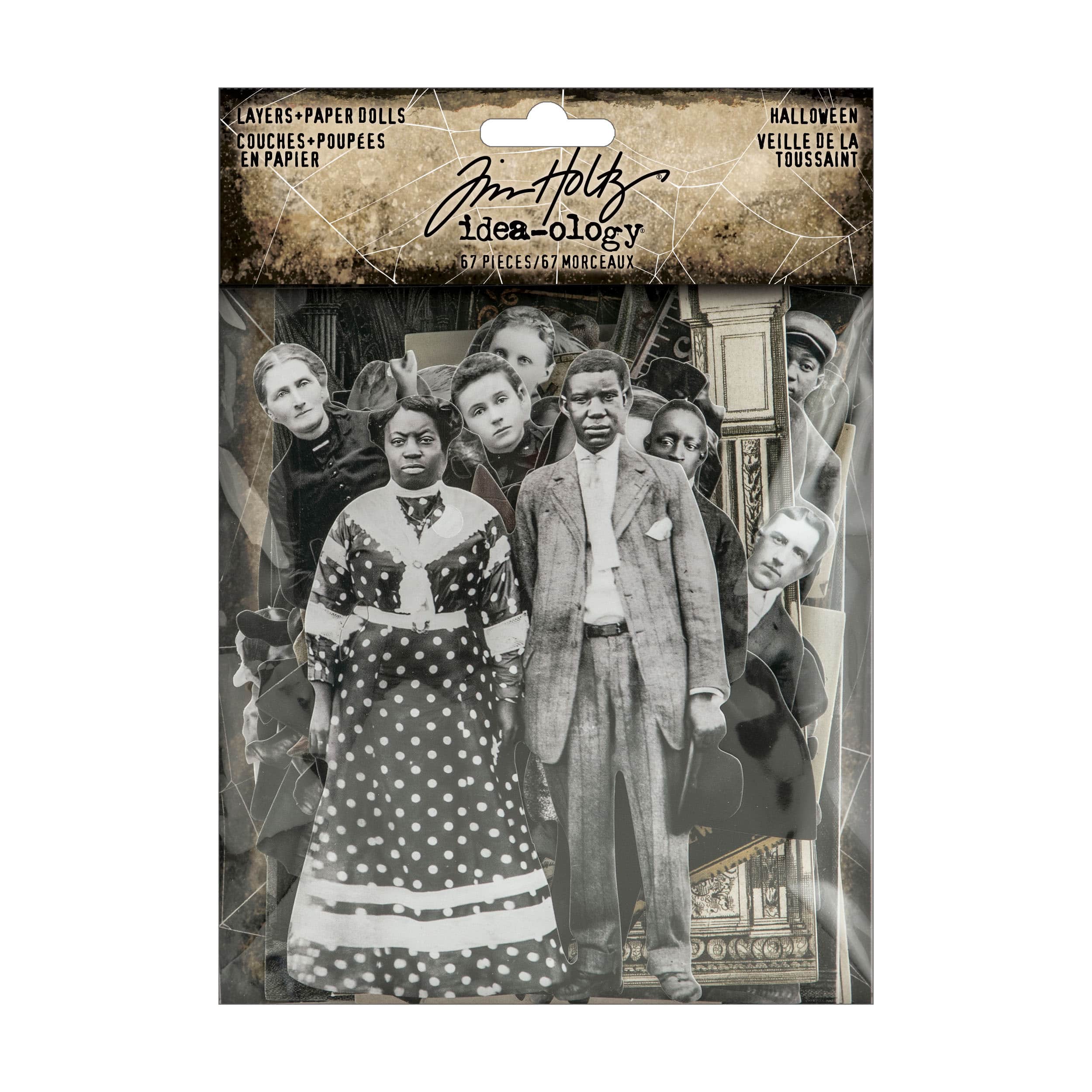 Tim Holtz® Idea-Ology Halloween Layers & Paper Dolls