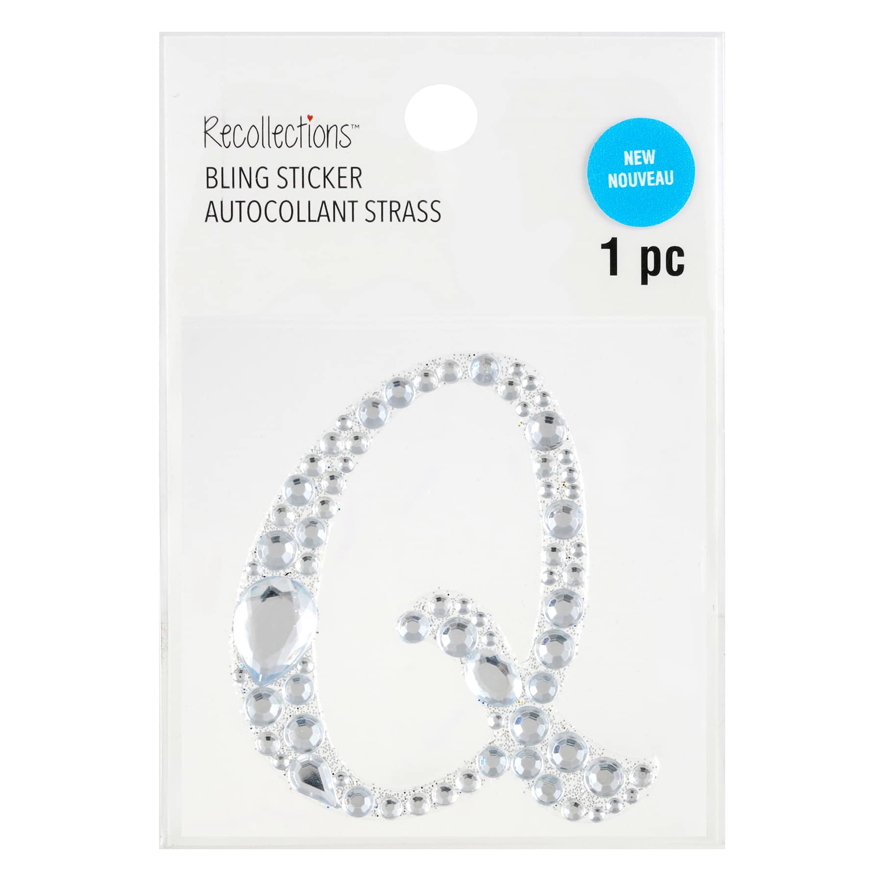 12 Pack: Bling Alphabet Letter Sticker by Recollections™