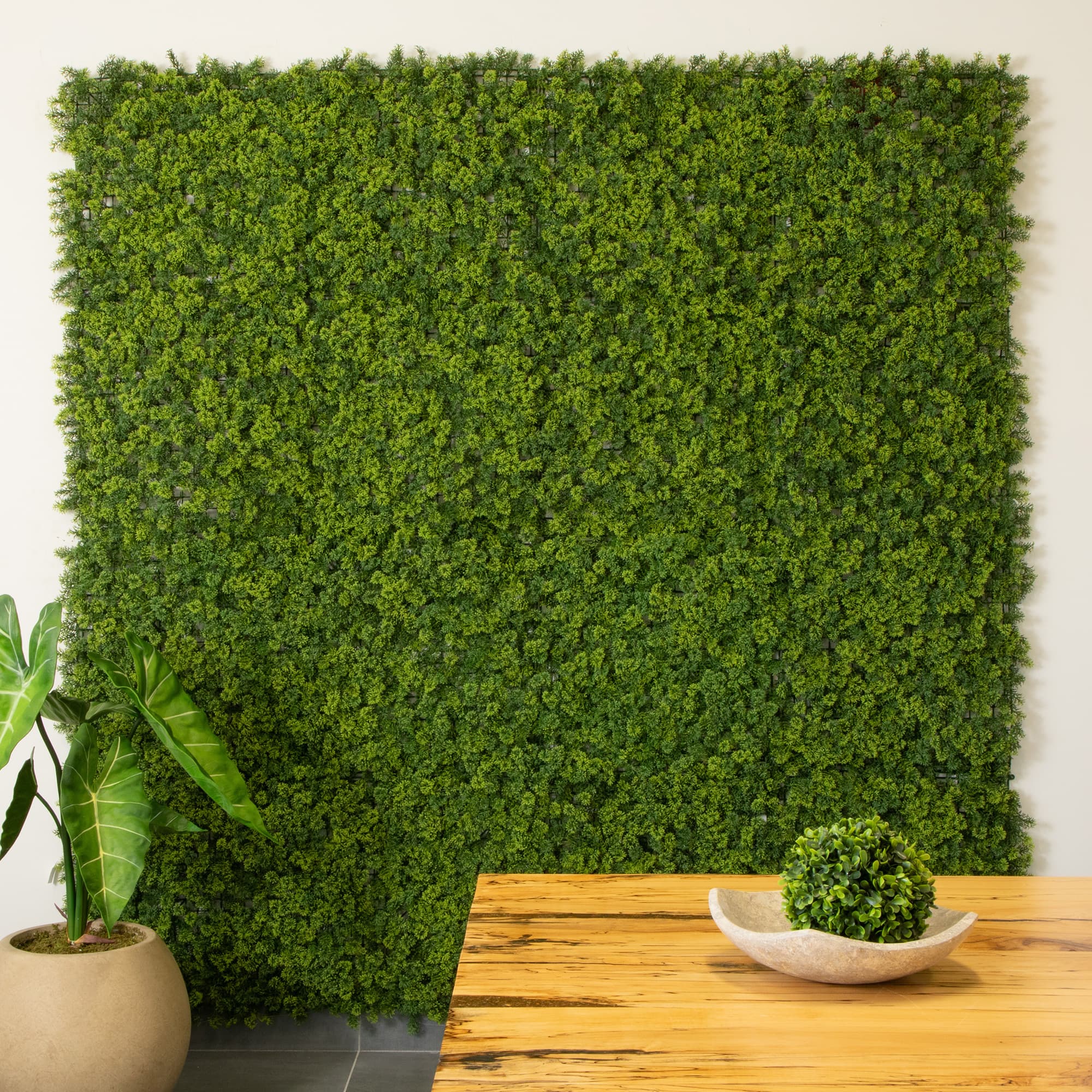 20" Irish Green Meadow Artificial Living Wall Panels, 6ct.