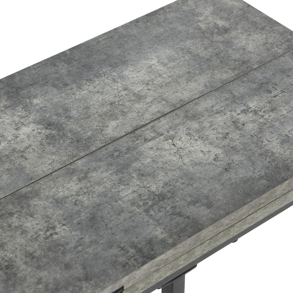 Household Essentials Jamestown Extendable C-Shaped End Table