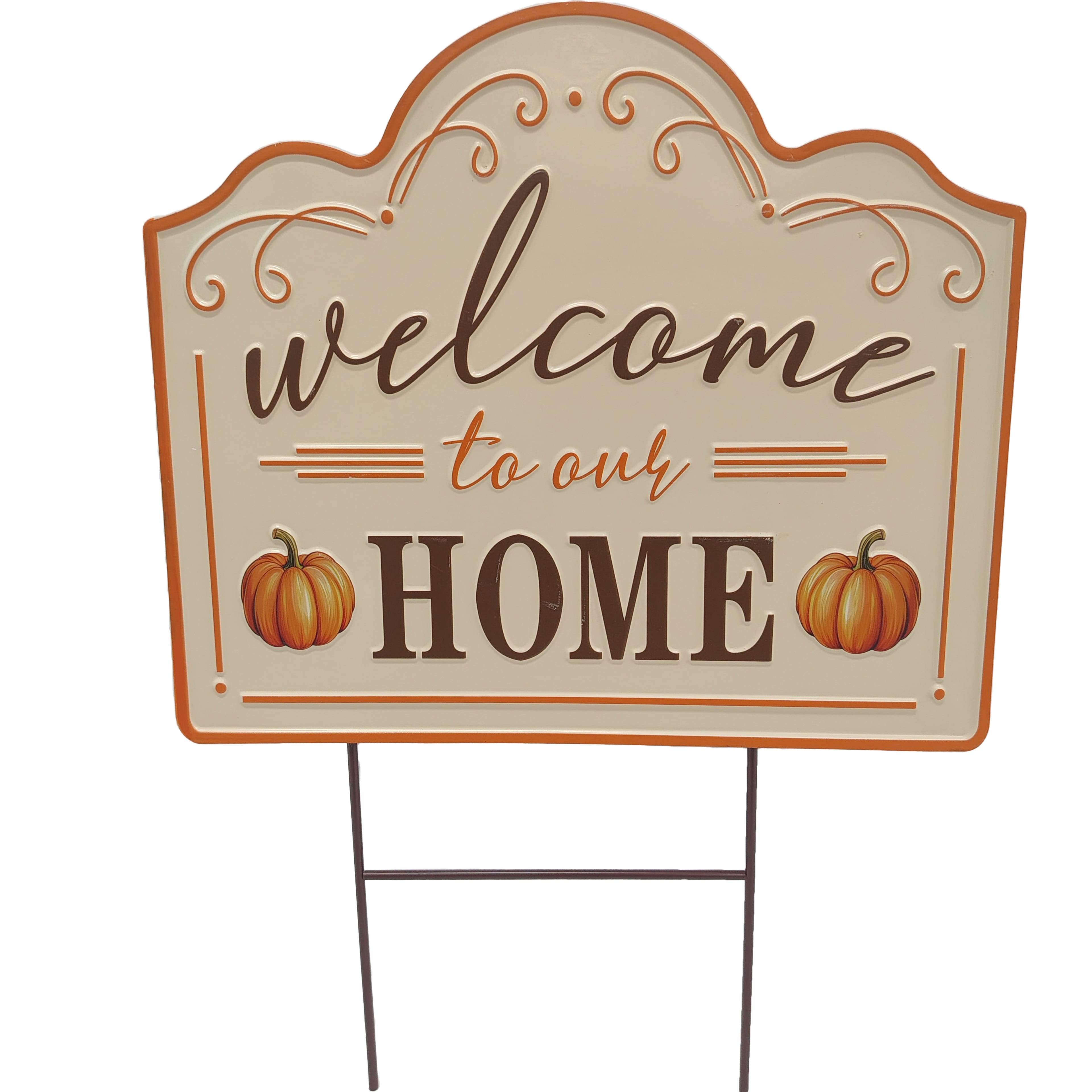20" Welcome to Our Home Metal Yard Stake by Ashland®