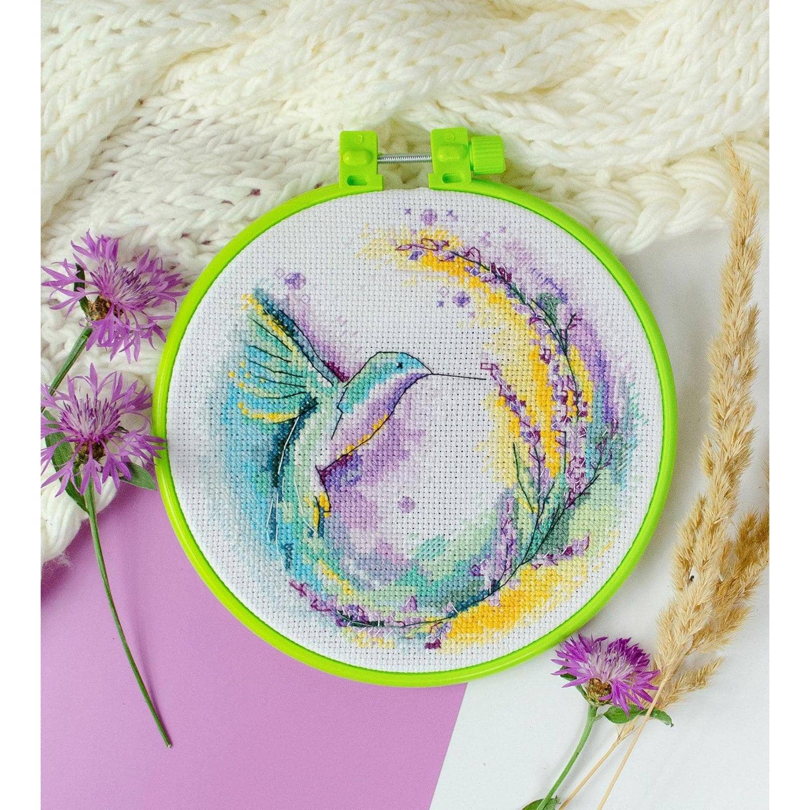 Abris Art Color Whirlwind Counted Cross Stitch Kit