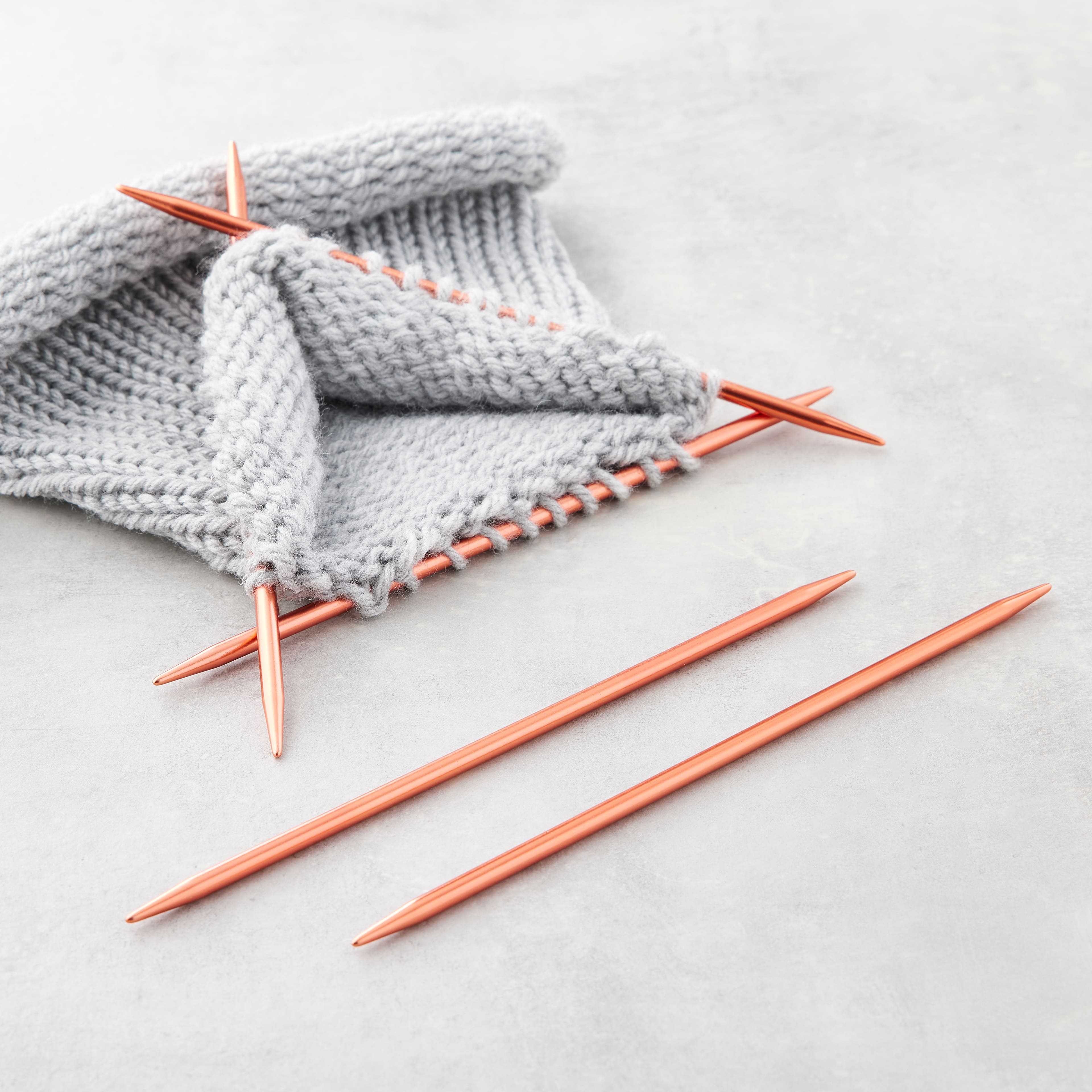 Aiguilles à tricoter à deux pointes de Loops & Threads, 17,7 cm