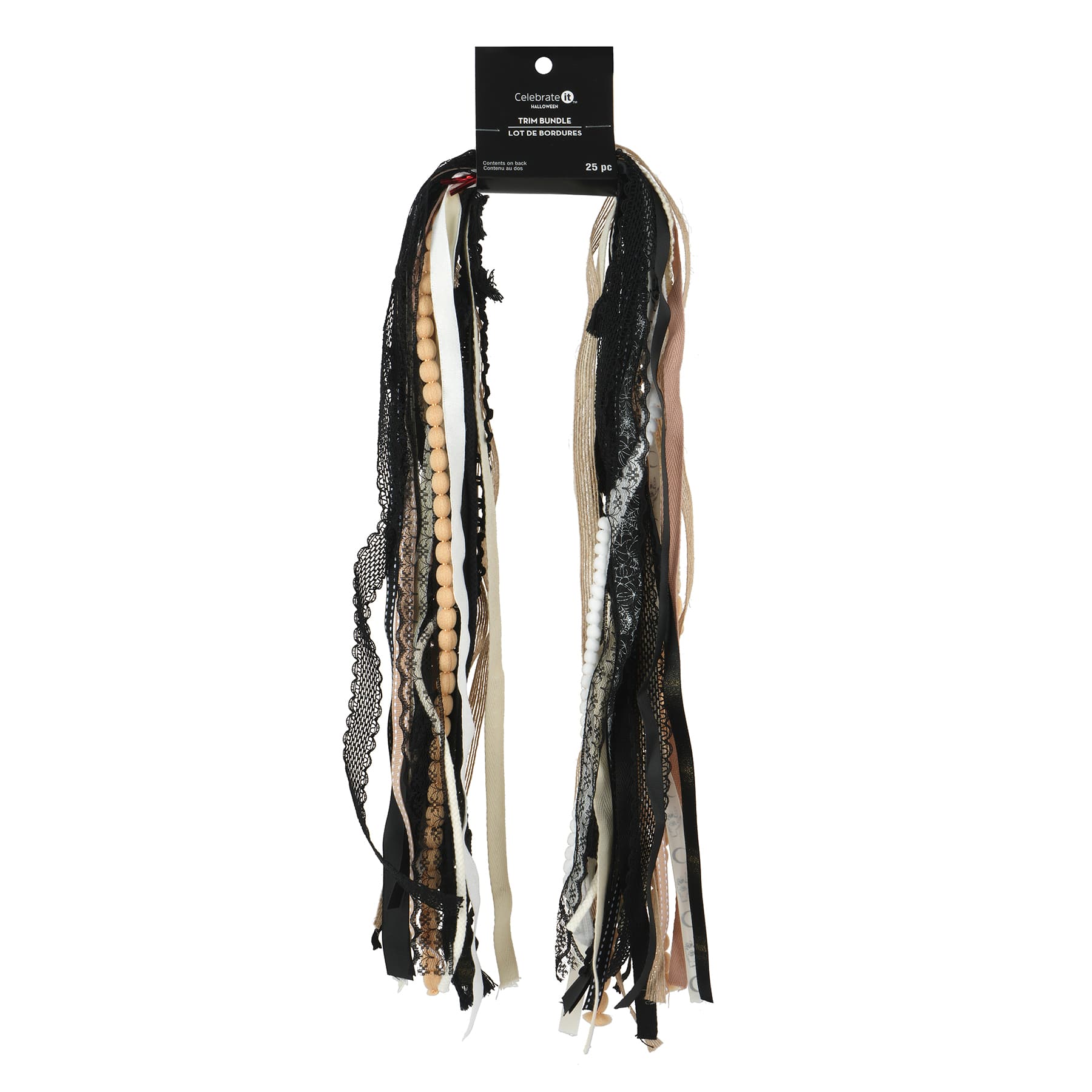 Tan, Black & White Halloween Trim Bundle, 25ct. by Celebrate It™