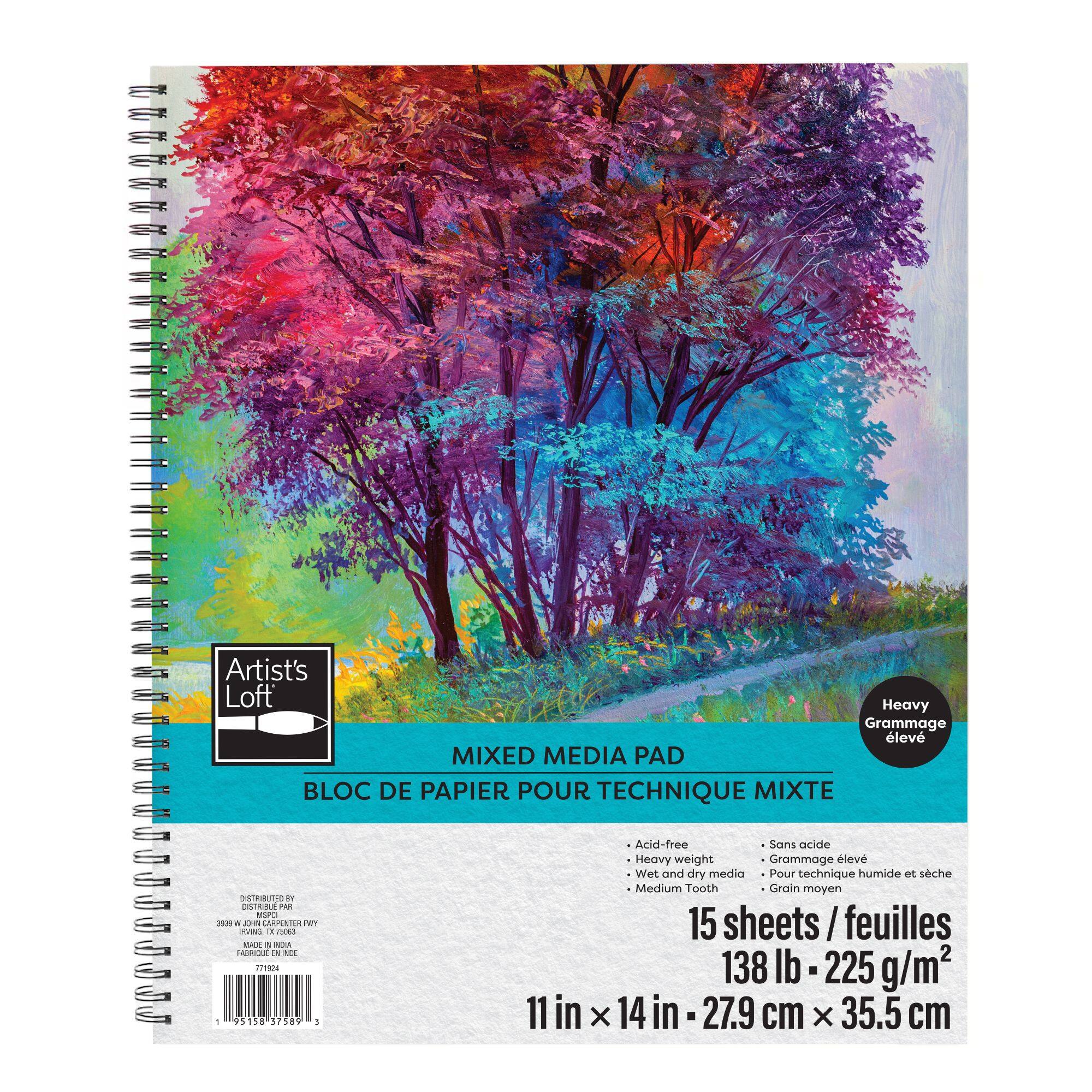 6 Pack: Heavy Weight Mixed Media Pad by Artist's Loft
