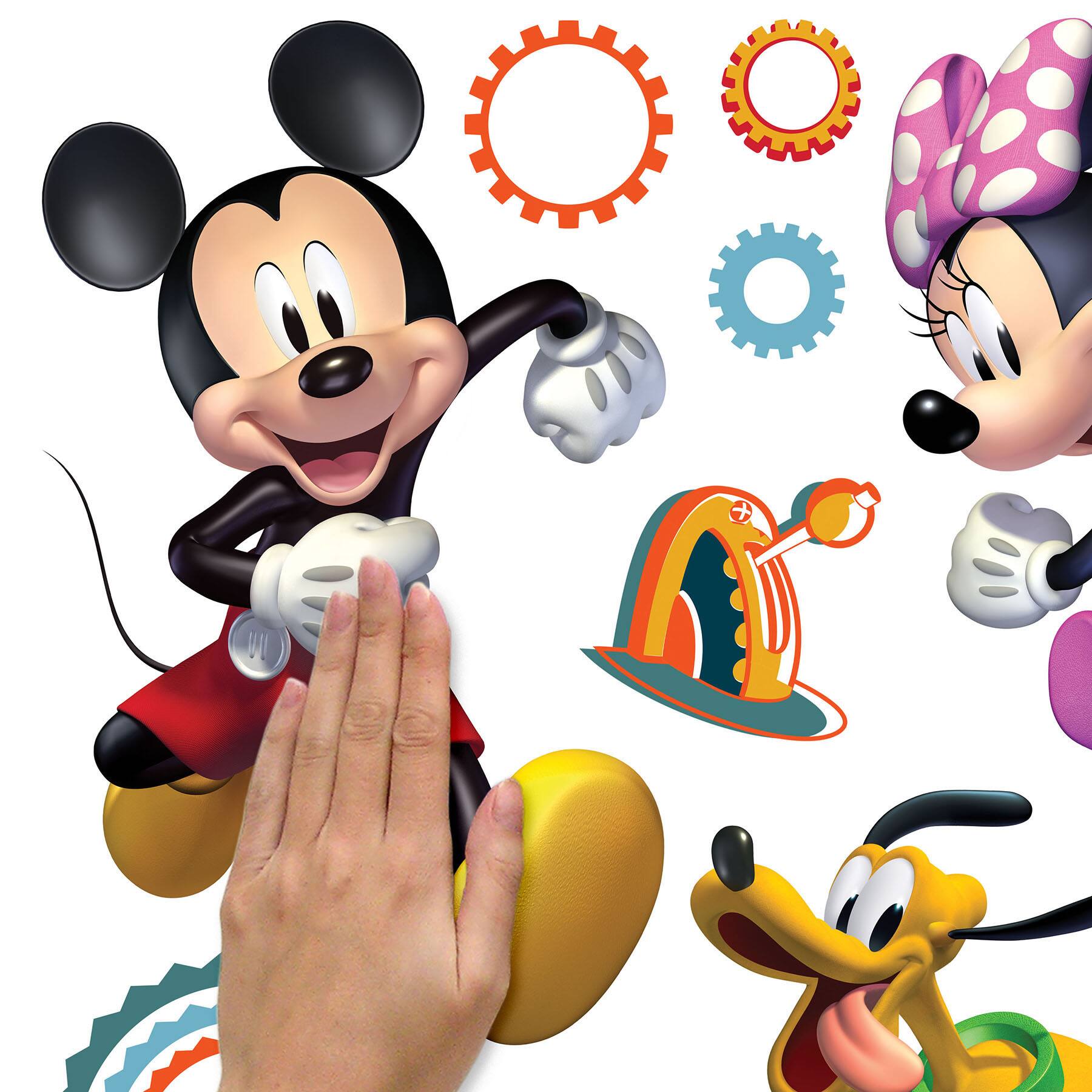 RoomMates Mickey and Friends Growth Chart Peel & Stick Wall Decals