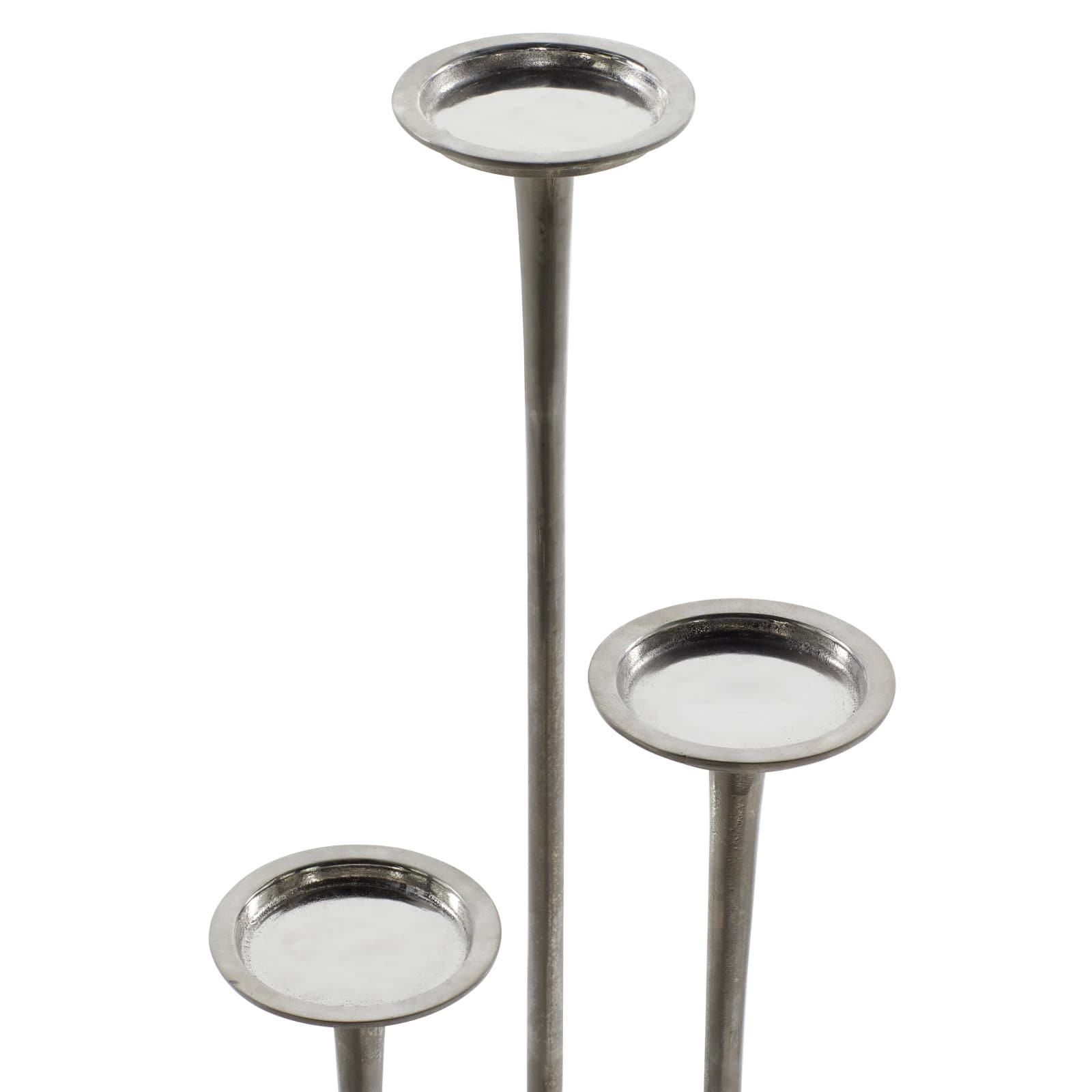 Aluminum Modern Candle Holder Set