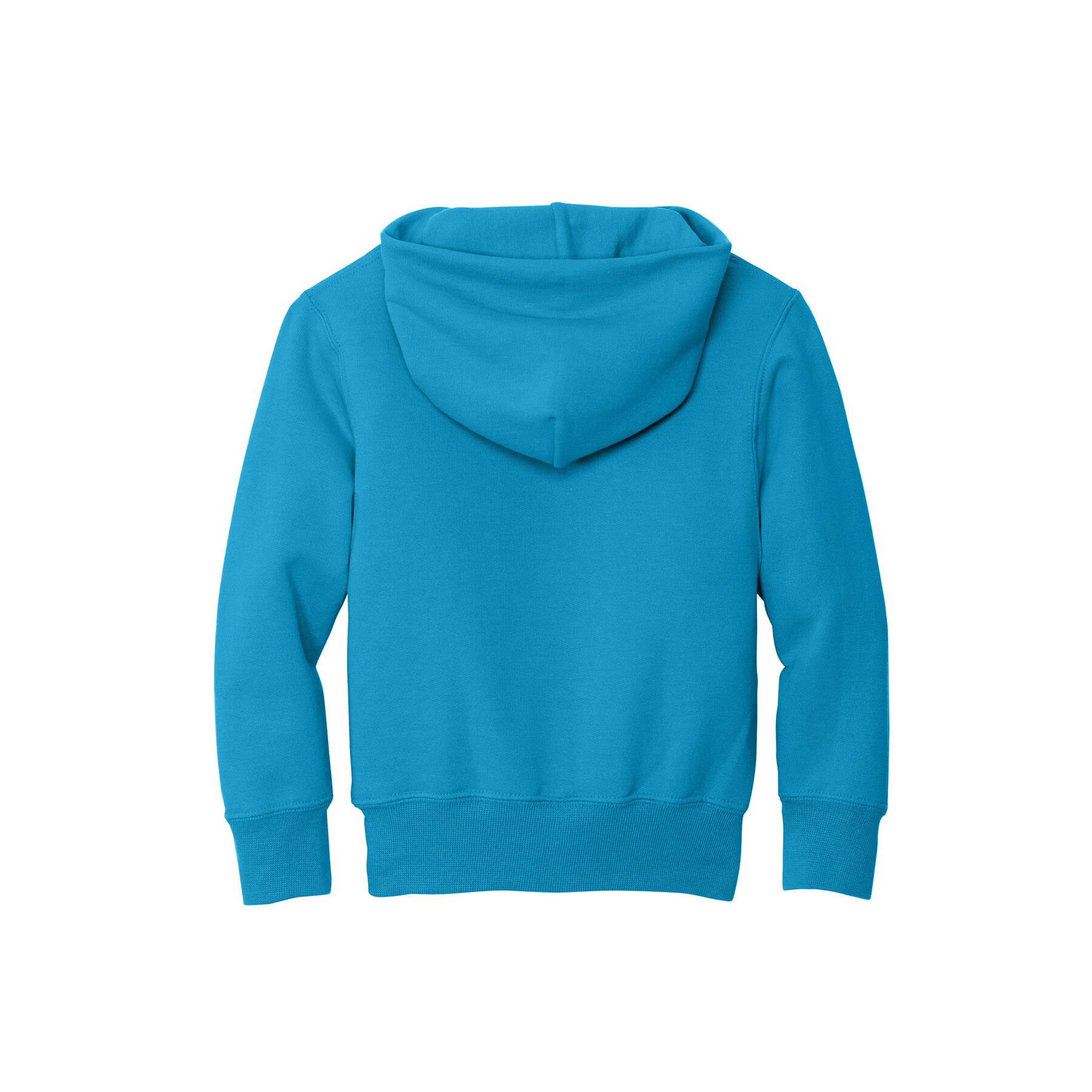 Port & Company® Youth Neon Fleece Pullover Hooded Sweatshirt