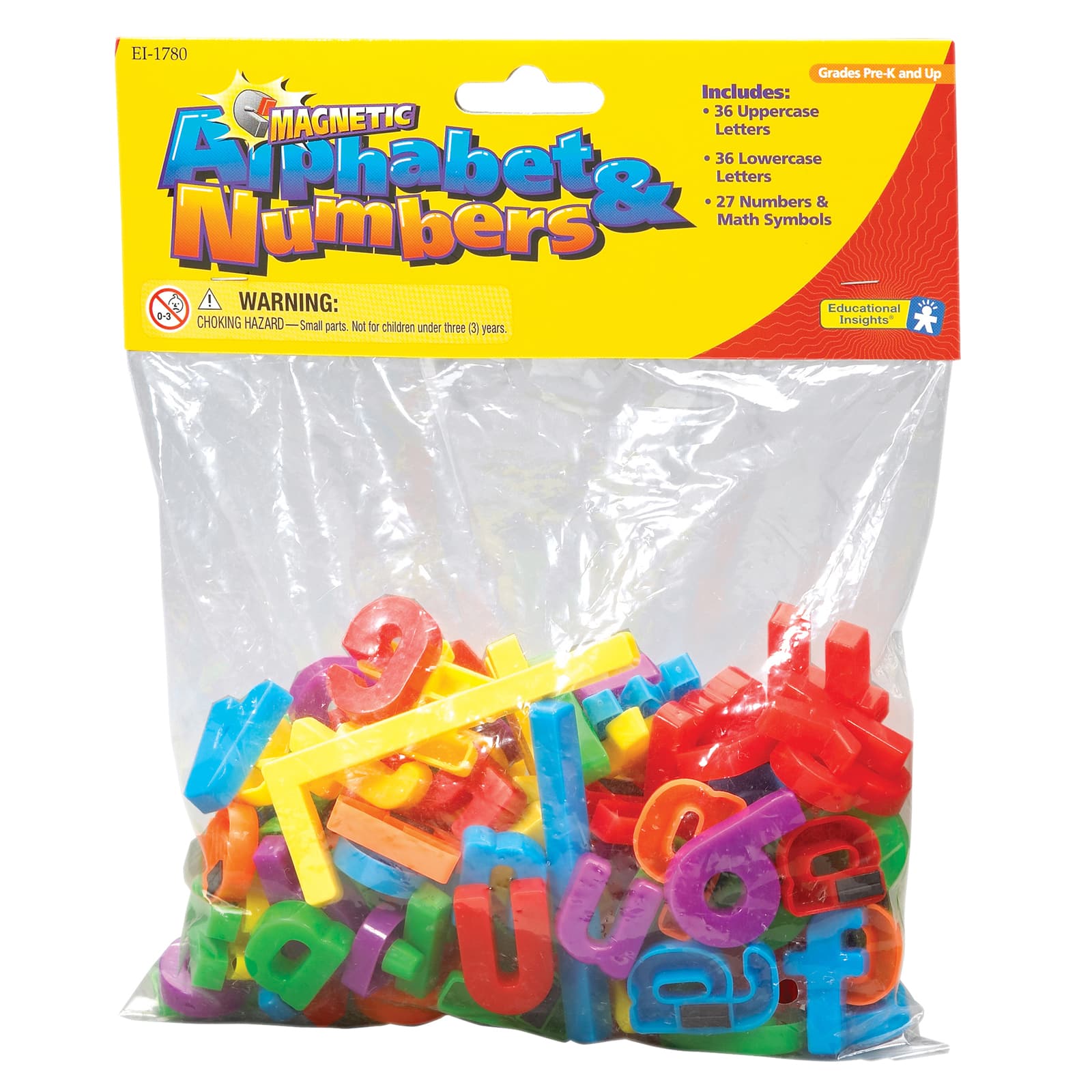Educational Insights® Magnetic Alphabet & Numbers