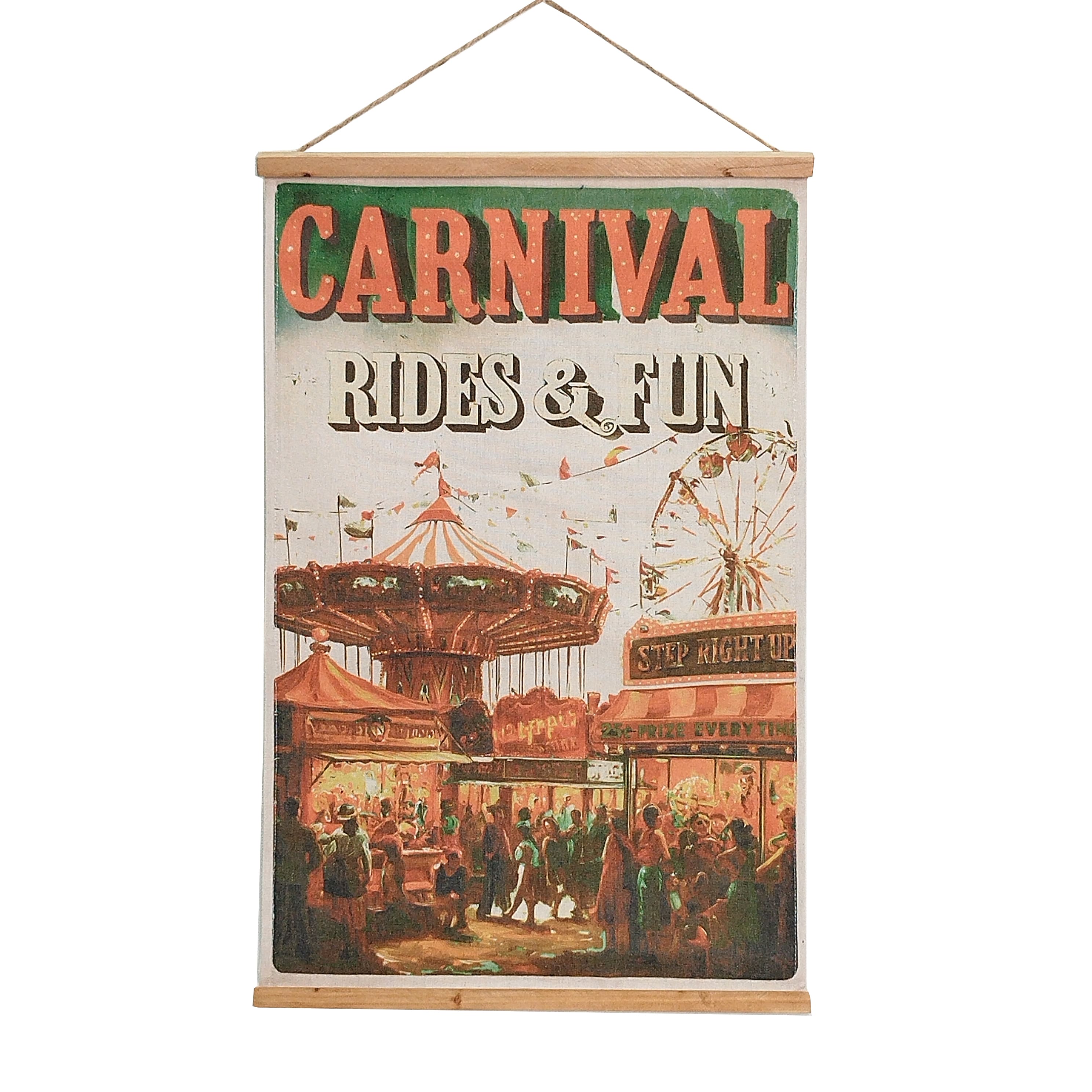 22.5" Carnival Rides Wall Banner by Ashland®