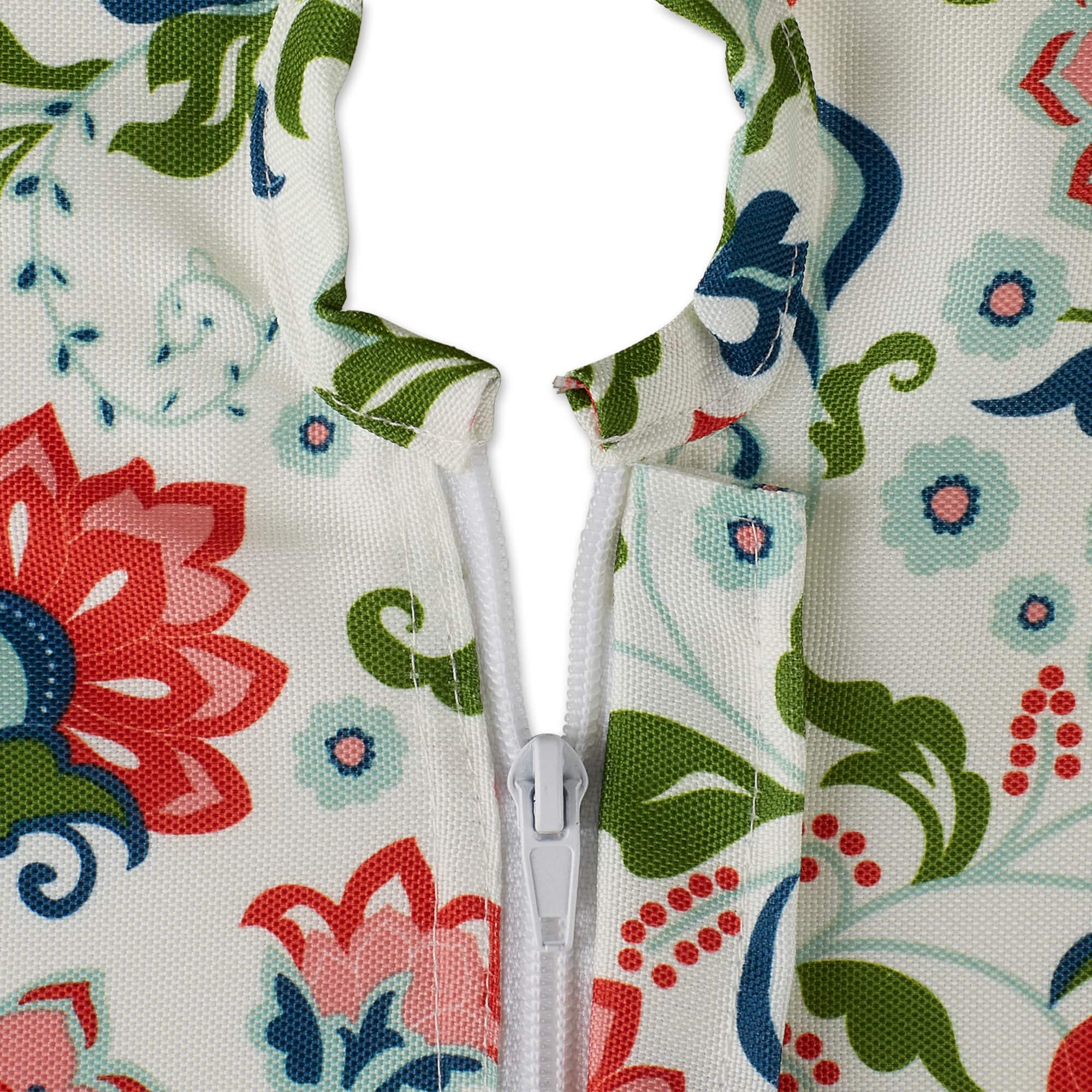 DII® Garden Floral Print Outdoor Tablecloth With Zipper 60 Round