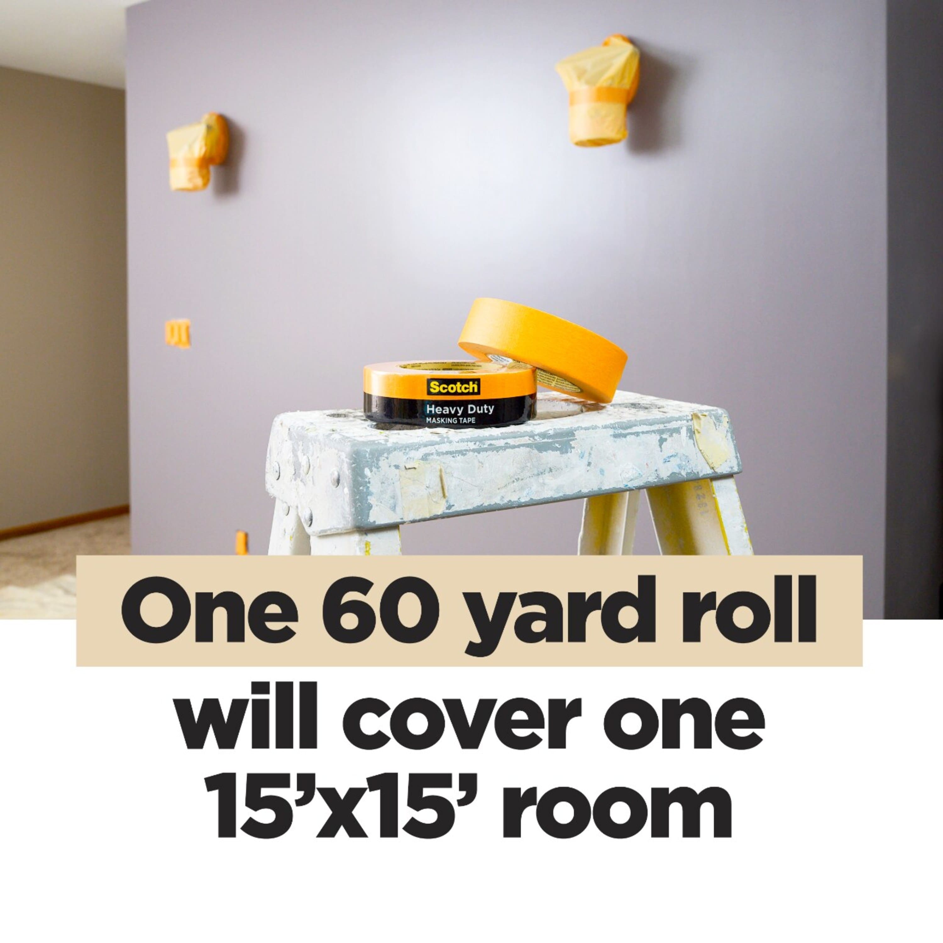 Scotch® 0.94" x 60yd. Heavy Duty Masking Tape