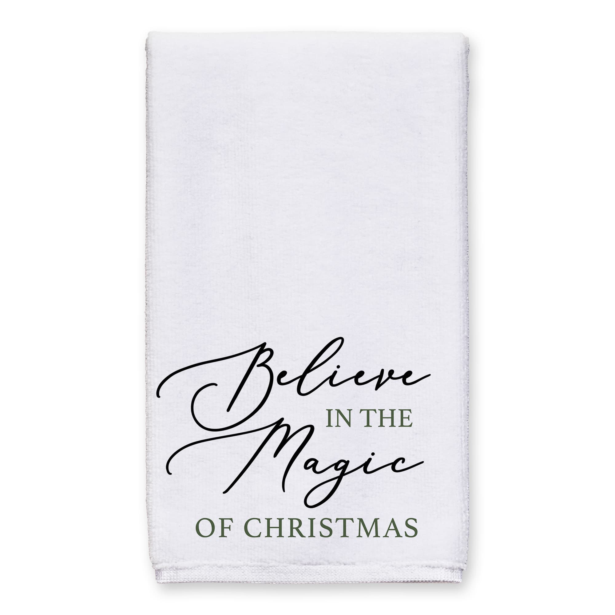 White Believe in Magic Tea Towel Set