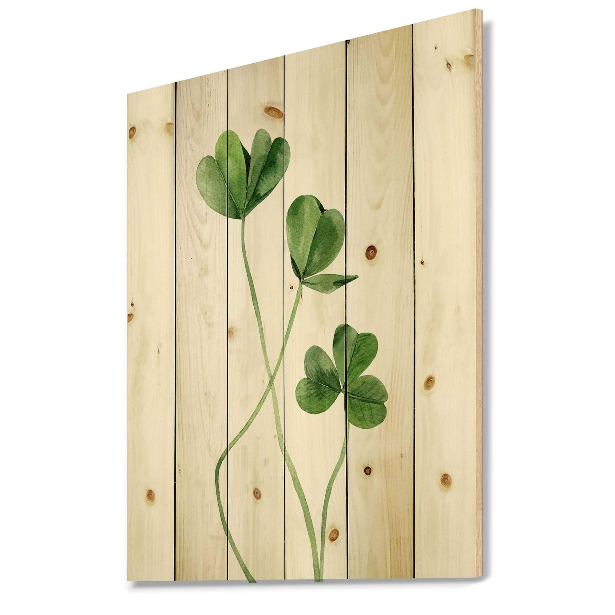Designart - Field Plant Detail Clover