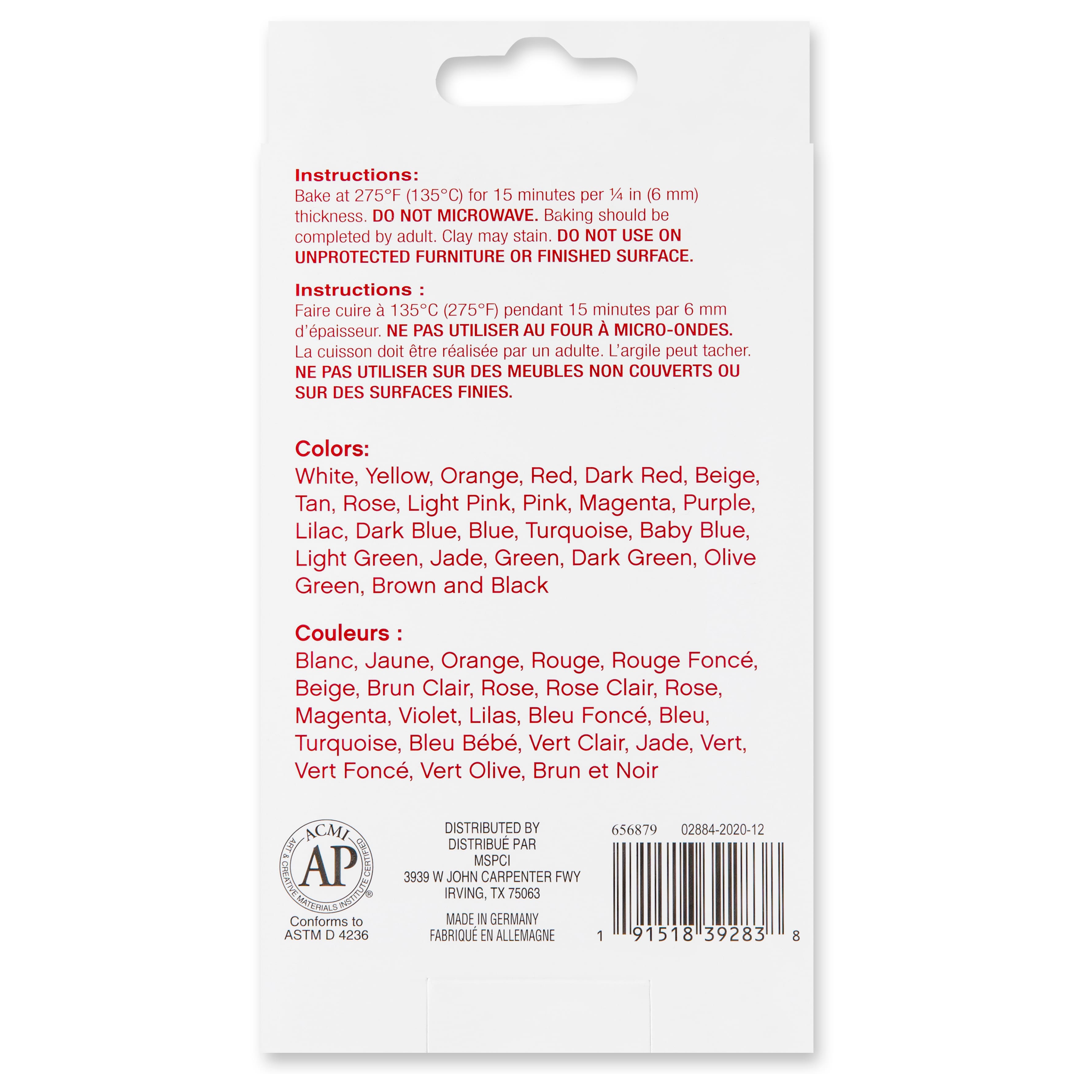 24oz. Oven-Bake Clay by Craft Smart®