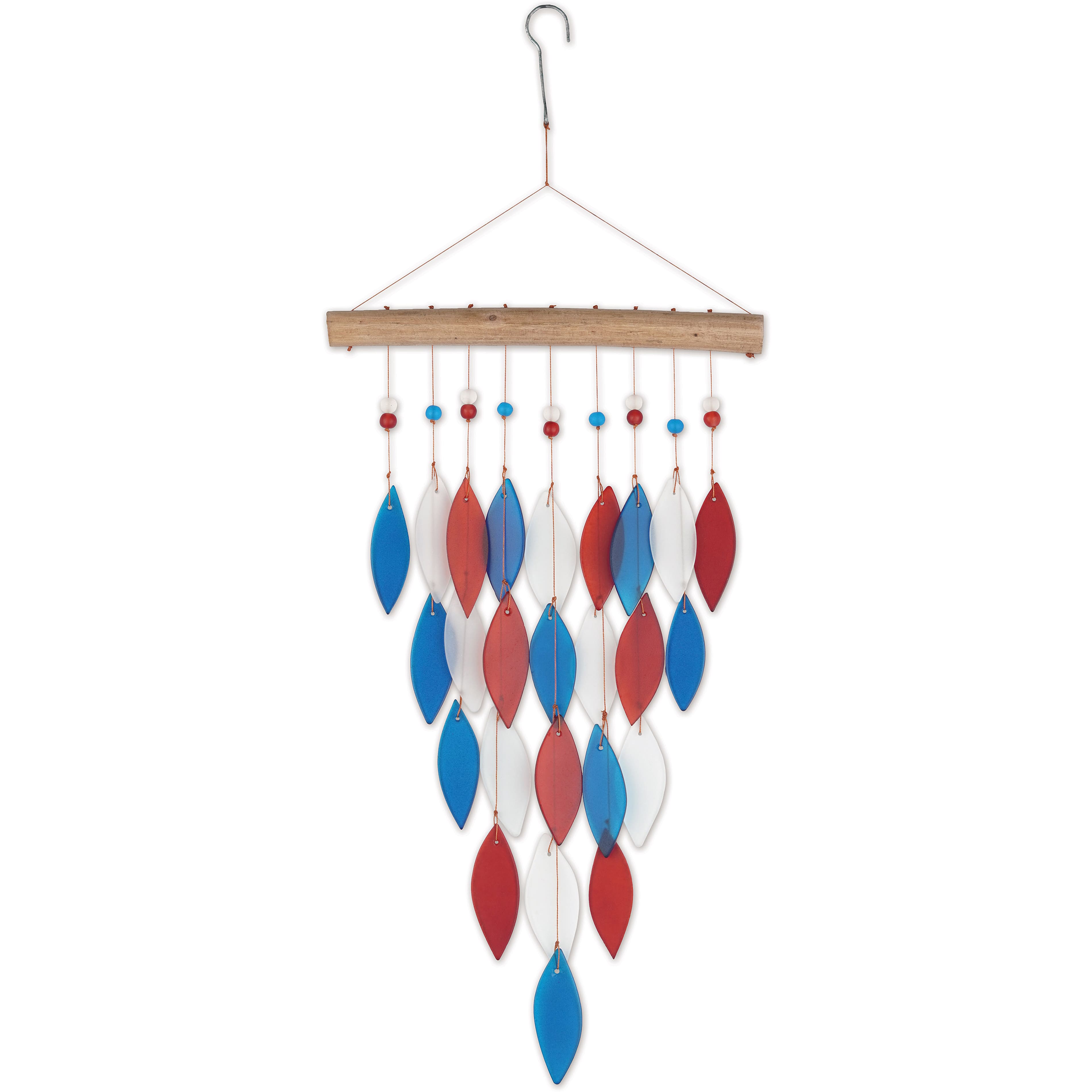 Sunset Vista Designs® Bali Hand-Crafted Americana Seaglass Waterfall Chime