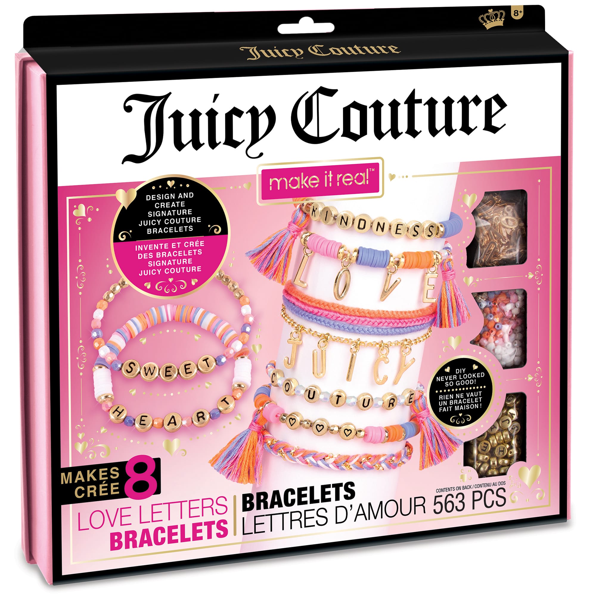 Make It Real Juicy Couture Love Letters Bracelets Activity Kit