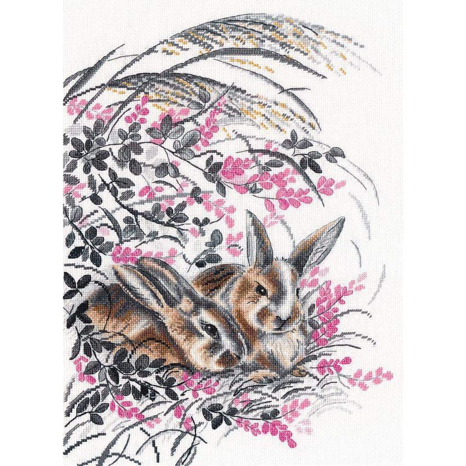 Oven Rabbit Cross Stitch Kit