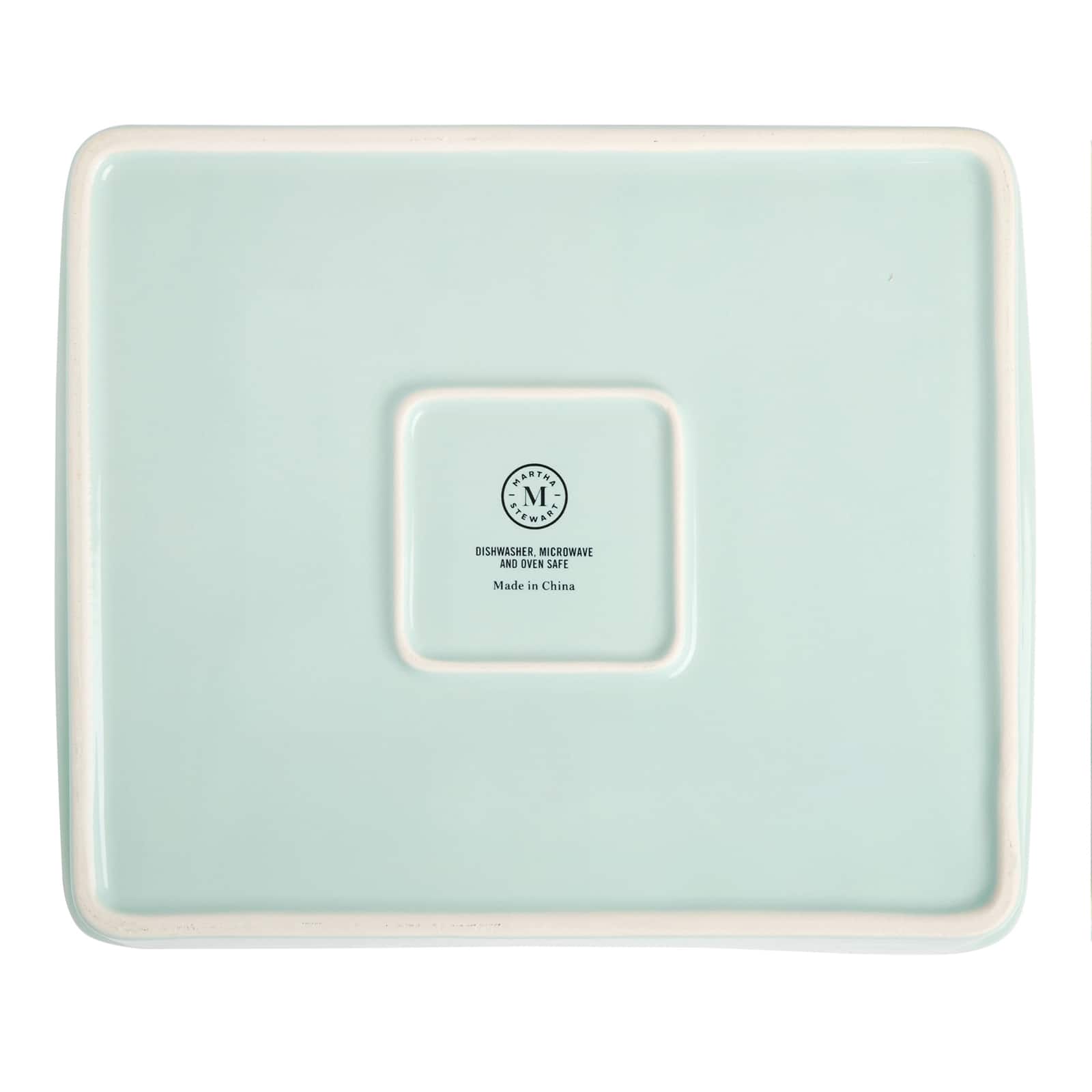 Martha Stewart 8.25" Mint Ceramic Baker