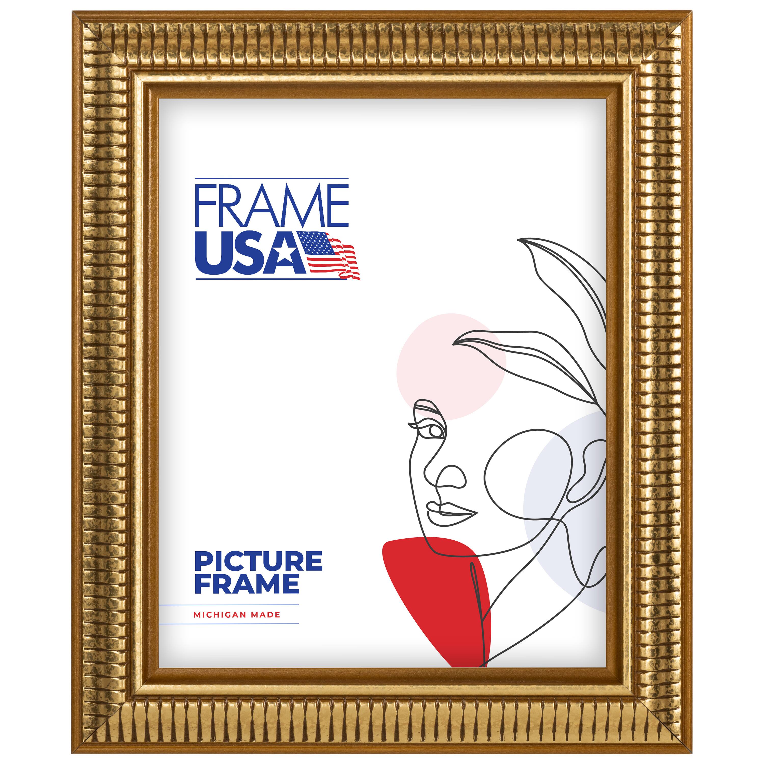 Frame USA American Value 797 Gold Single Image Picture Frame