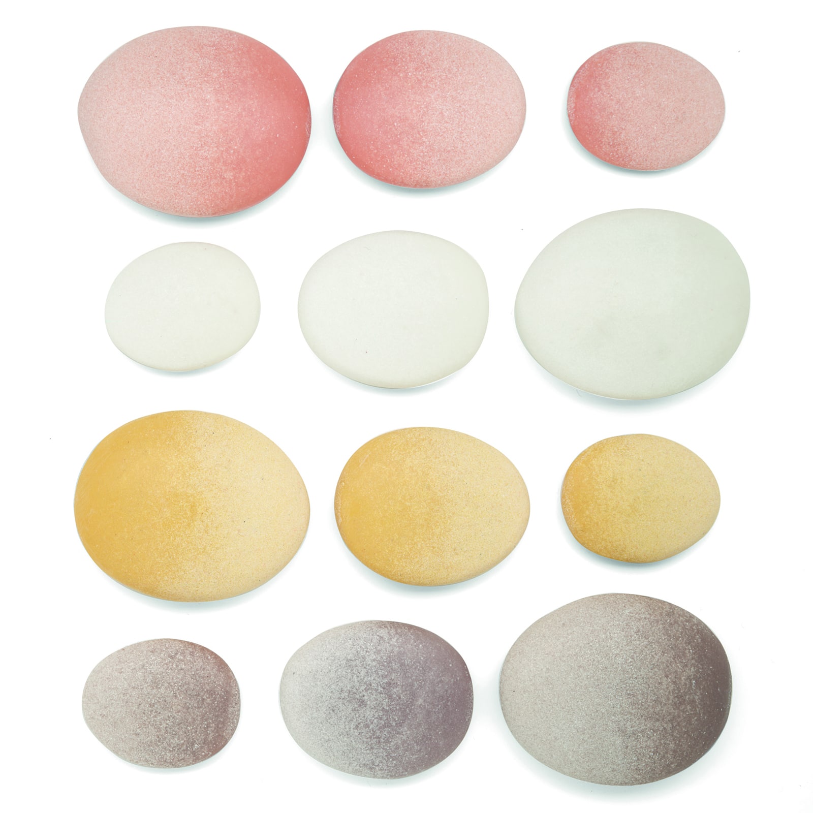 Yellow Door Natural Sorting Stone, 12ct.