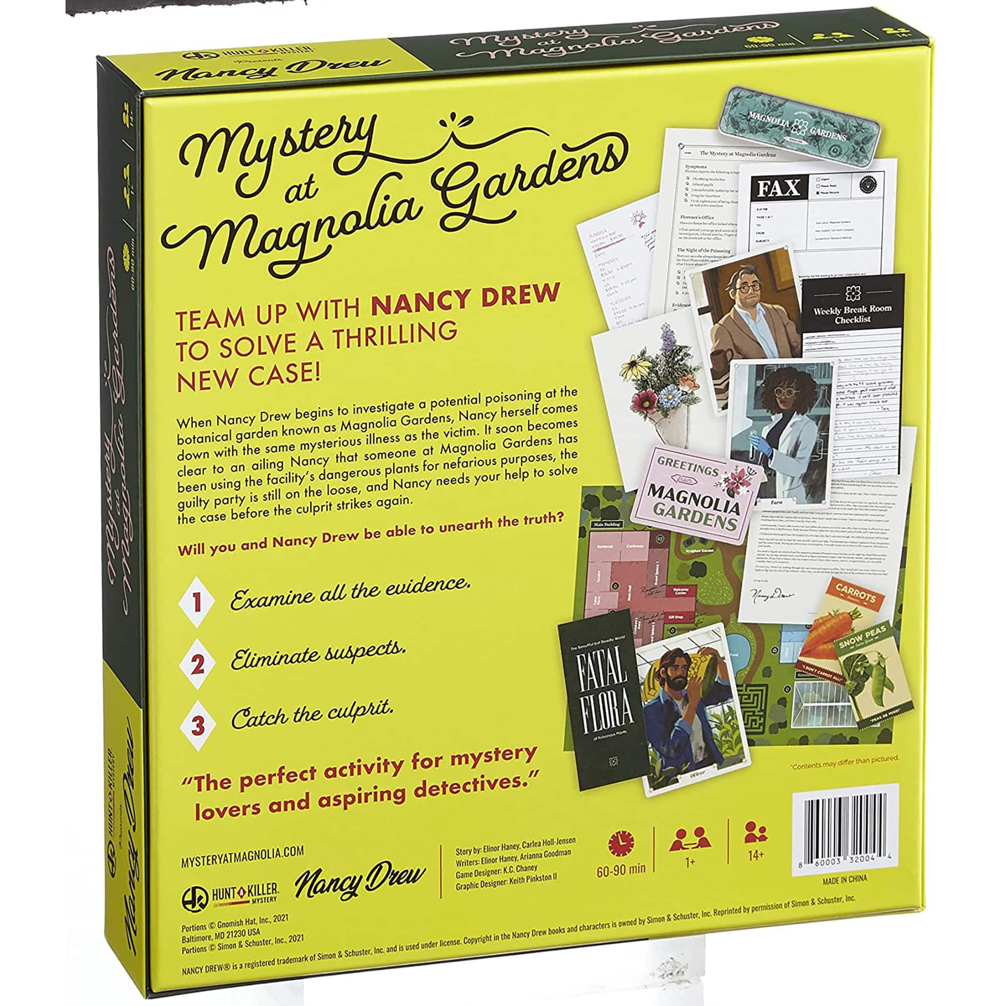 Hunt a Killer: Nancy Drew - Mystery at Magnolia Gardens