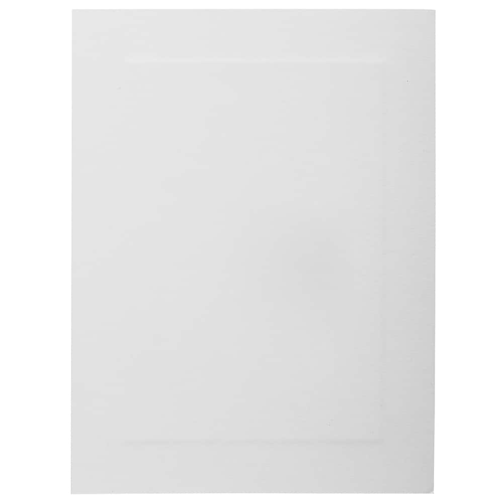 JAM Paper A7 White Blank Foldover Cards with Panel
